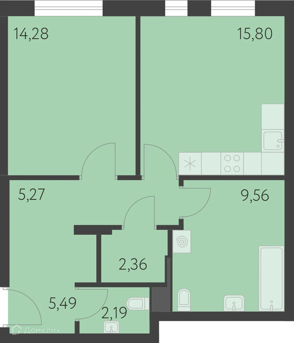 Фото квартиры в ЖК "ELEVEN (Элевен)"