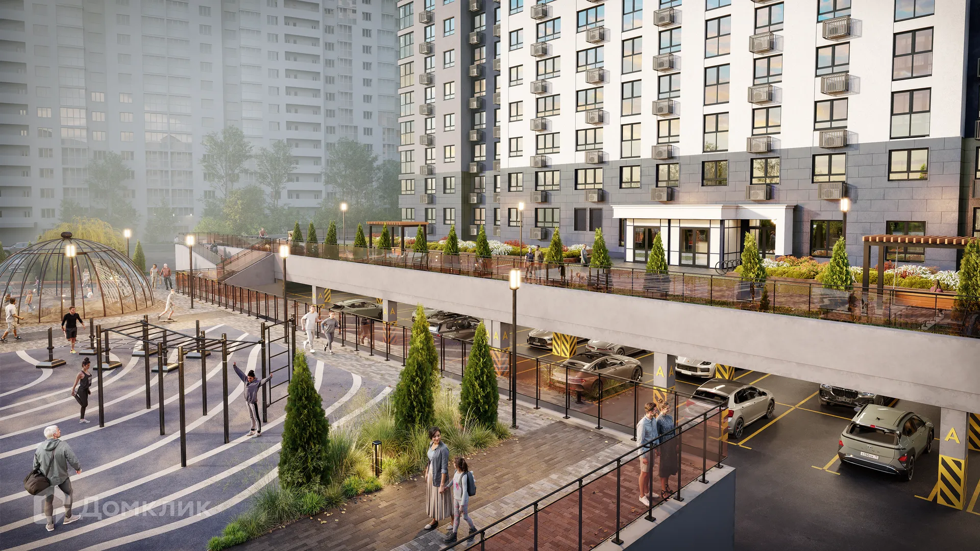 Планировка 1-комнатной квартиры 36.12 м² в Кипарис (Дом на Быстрецкой), г. Рязань — фото 6