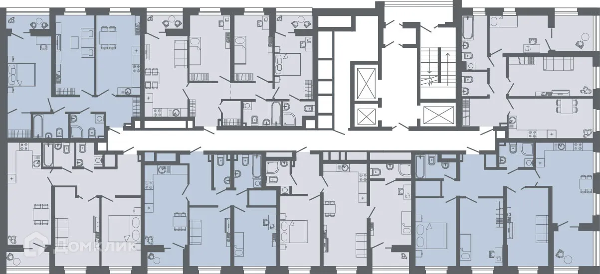 Фото квартиры в ЖК "Комсомольская, 67"