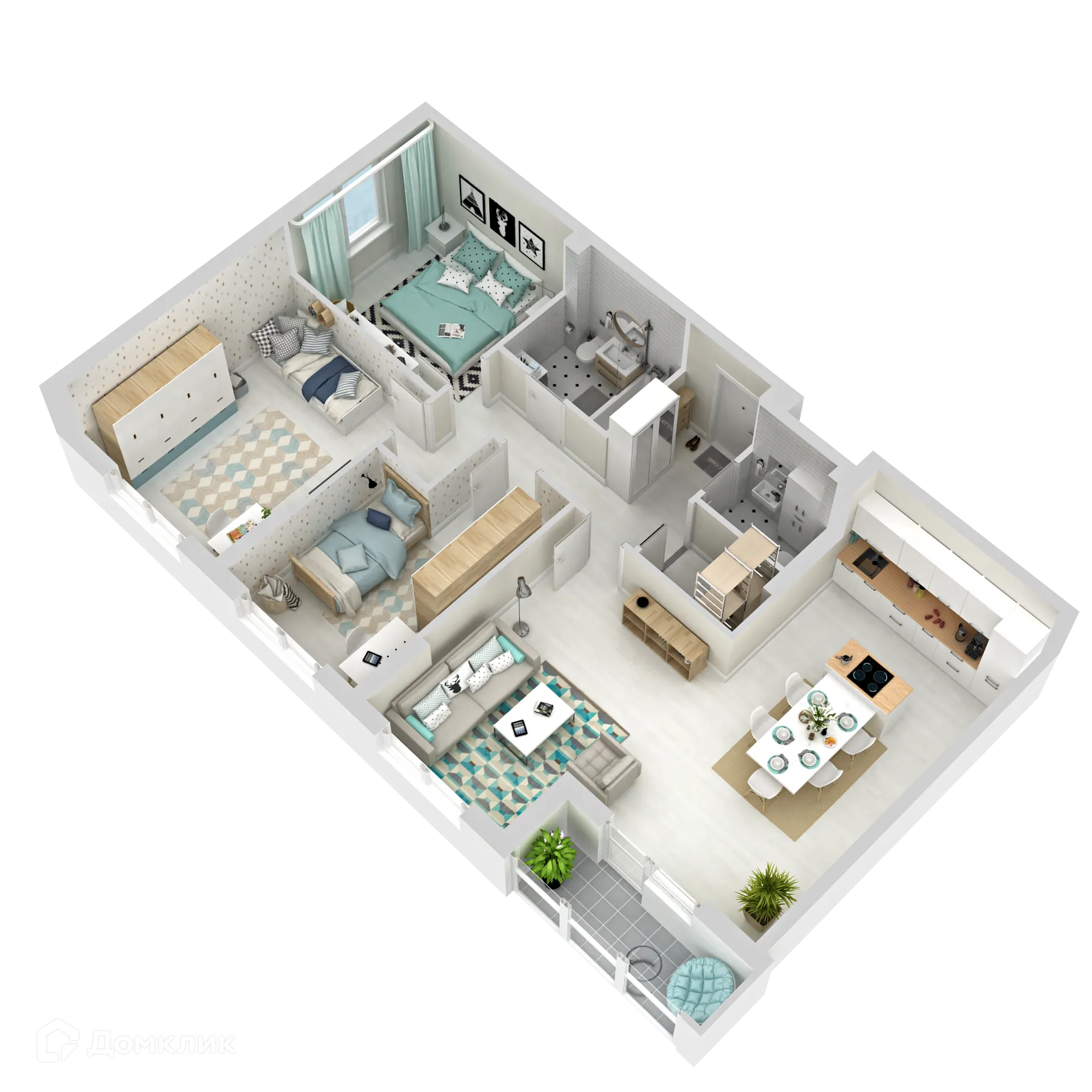 Фото квартиры в ЖК Грин Гарден