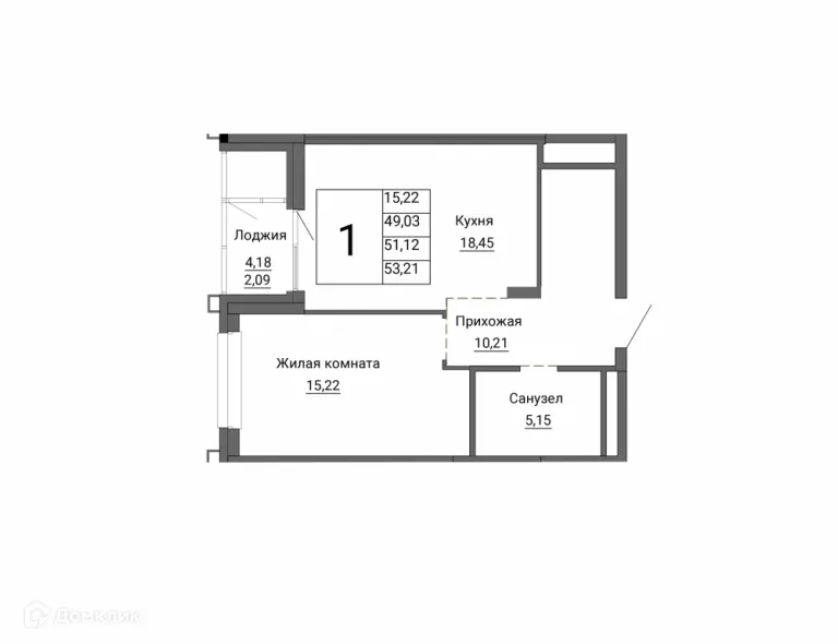 Фото квартиры в ЖК "Александровский сад"