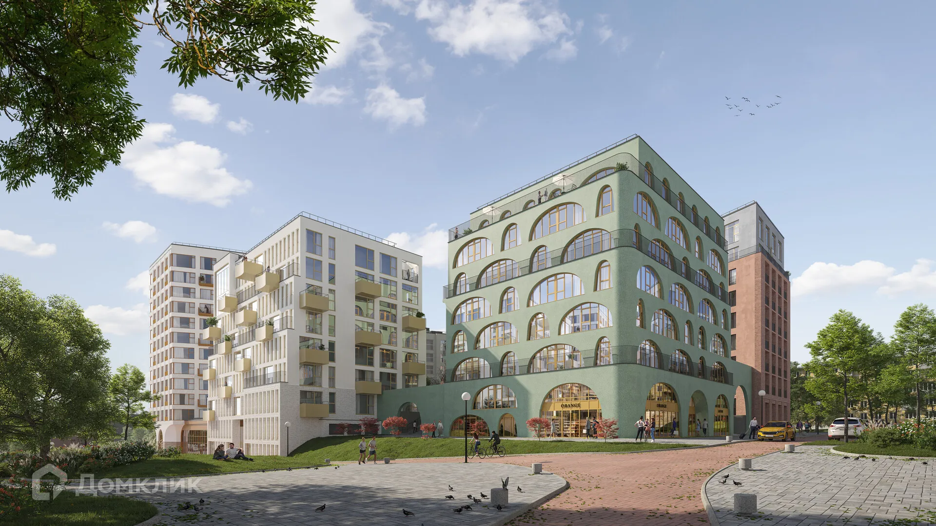 Планировка 2-комнатной квартиры 89.17 м² в ЖК Арт-кварталы, г. Рязань — фото 3