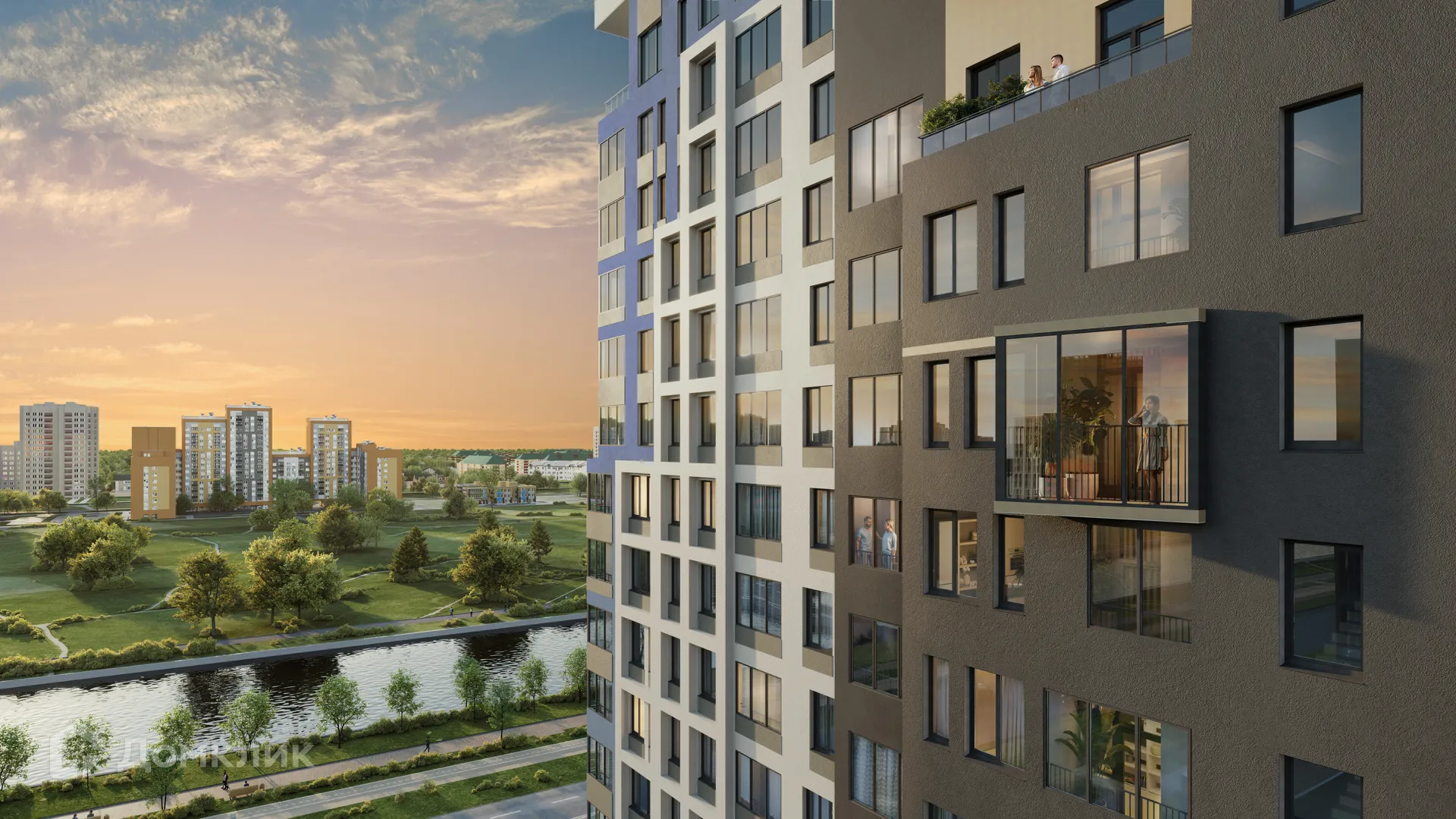 Планировка 2-комнатной квартиры 60.81 м² в ЖК Новая Олимпика, г. Екатеринбург — фото 4