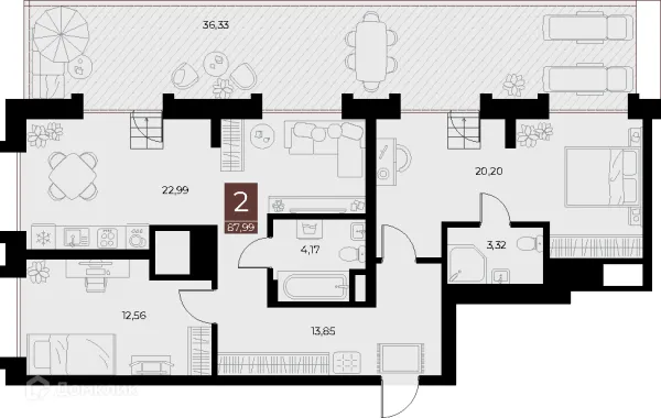 Квартира в ЖК «Галерея»