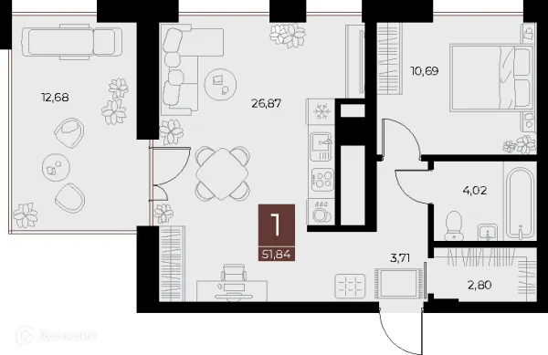 Квартира в ЖК «Галерея»