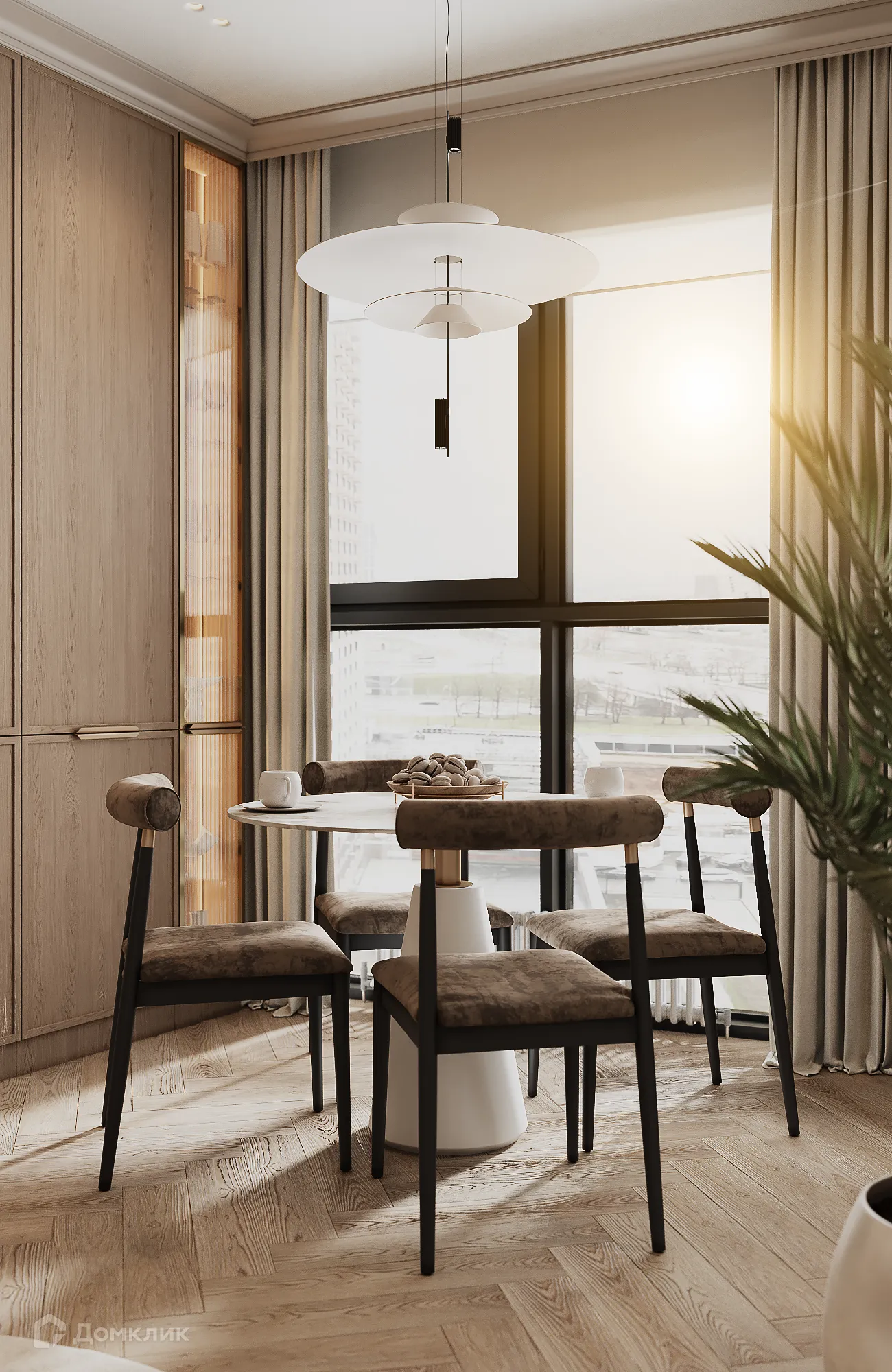 Планировка 1-комнатной квартиры 46.29 м² в ЖК Манхэттен, г. Рязань — фото 3