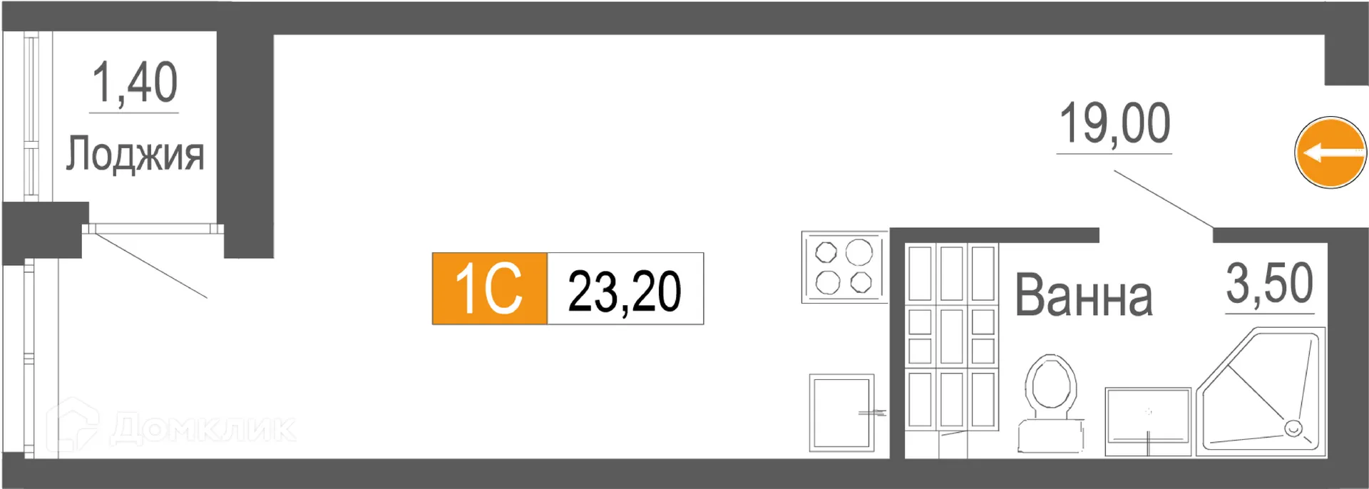 Фото квартиры в ЖК ФРИСТАЙЛ