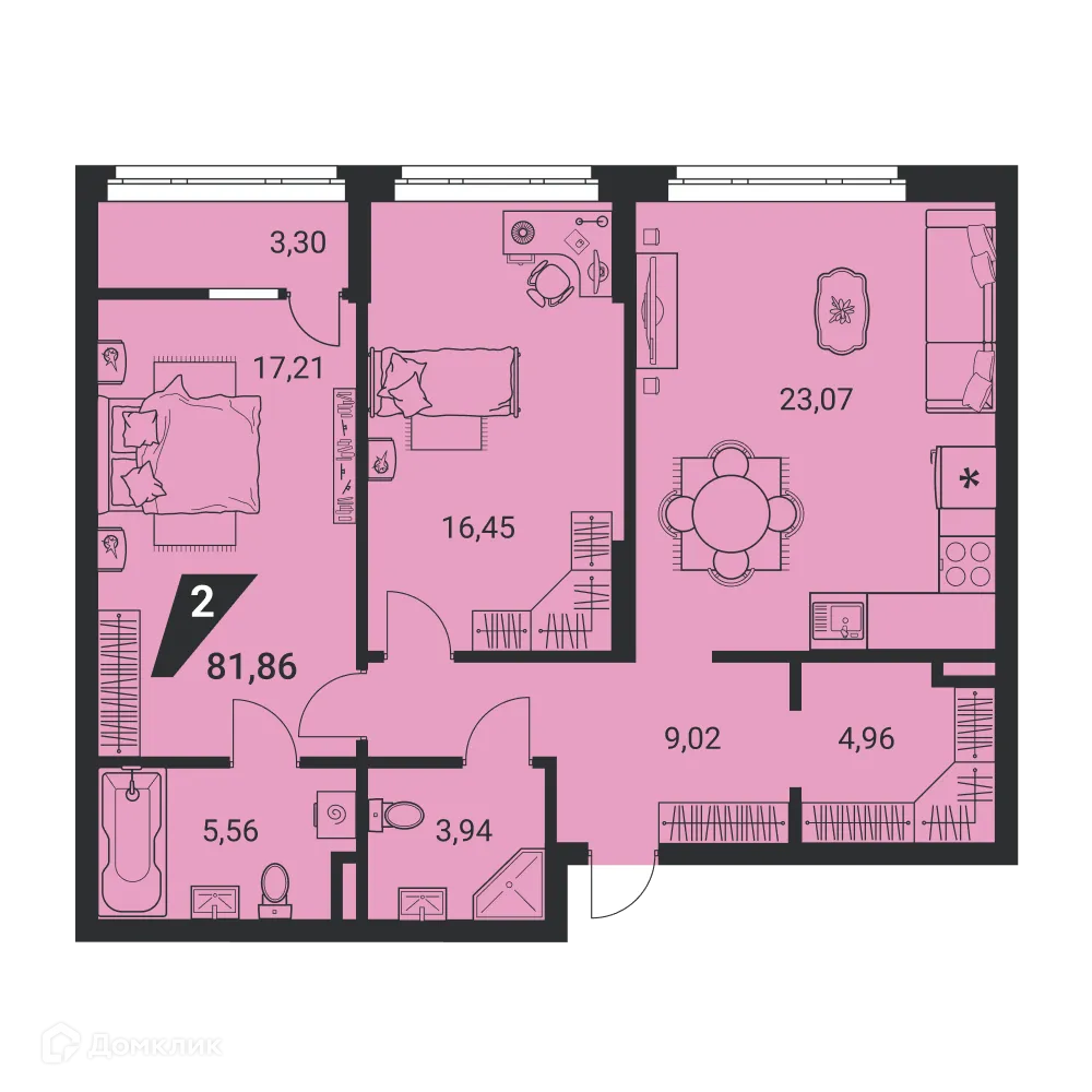 Фото квартиры в ЖК ТЕМП
