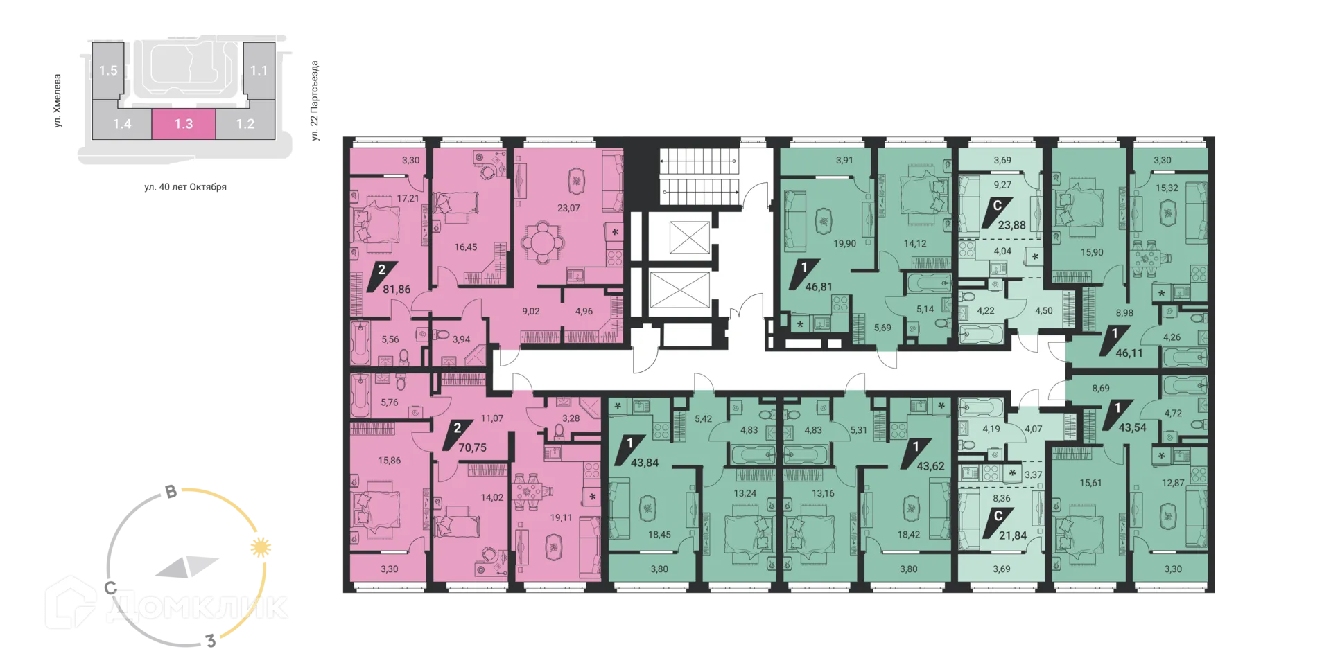 Фото квартиры в ЖК ТЕМП