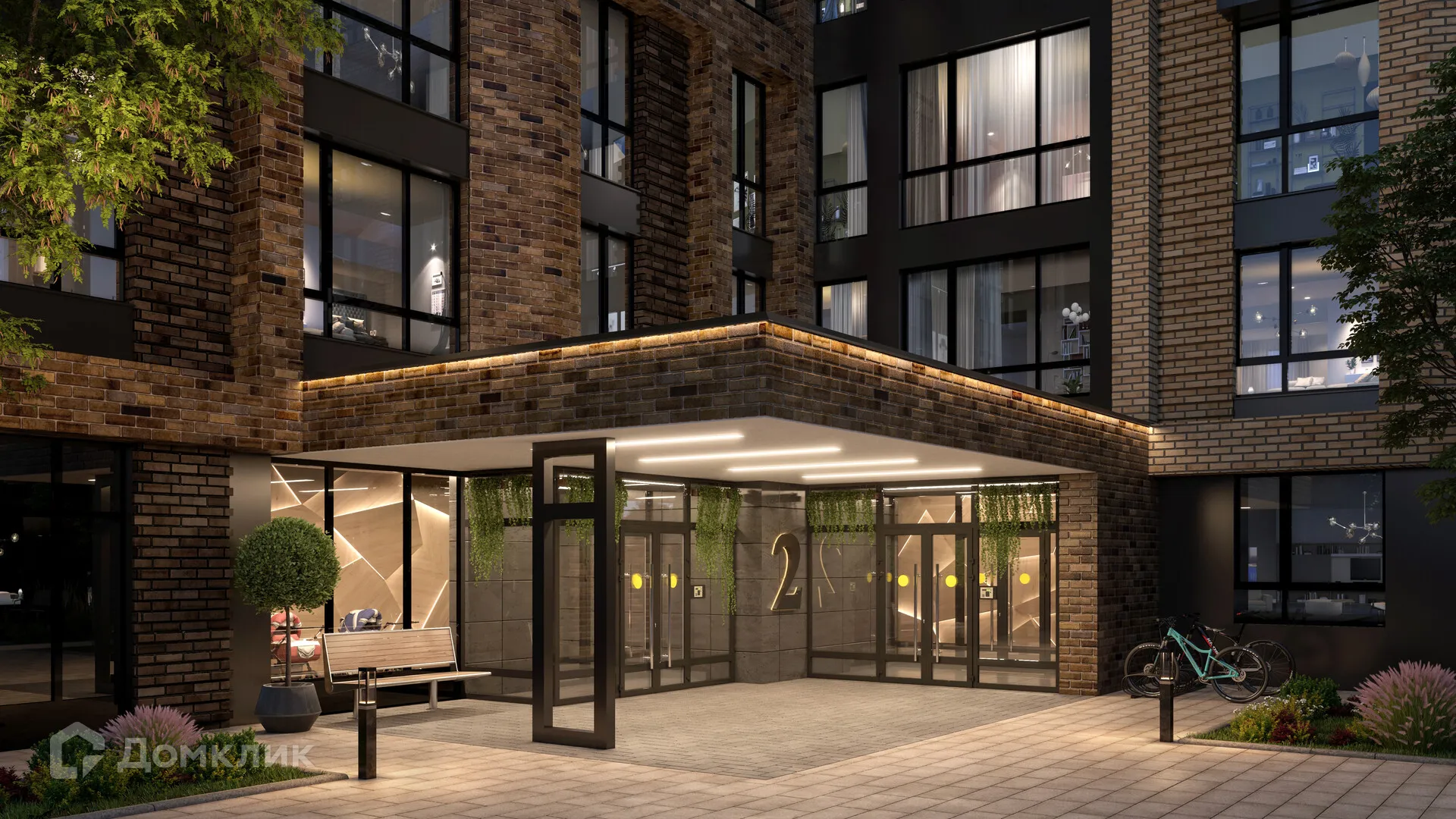 Планировка 3-комнатной квартиры 127.48 м² в ЖК ВЕГА, г. Рязань — фото 7