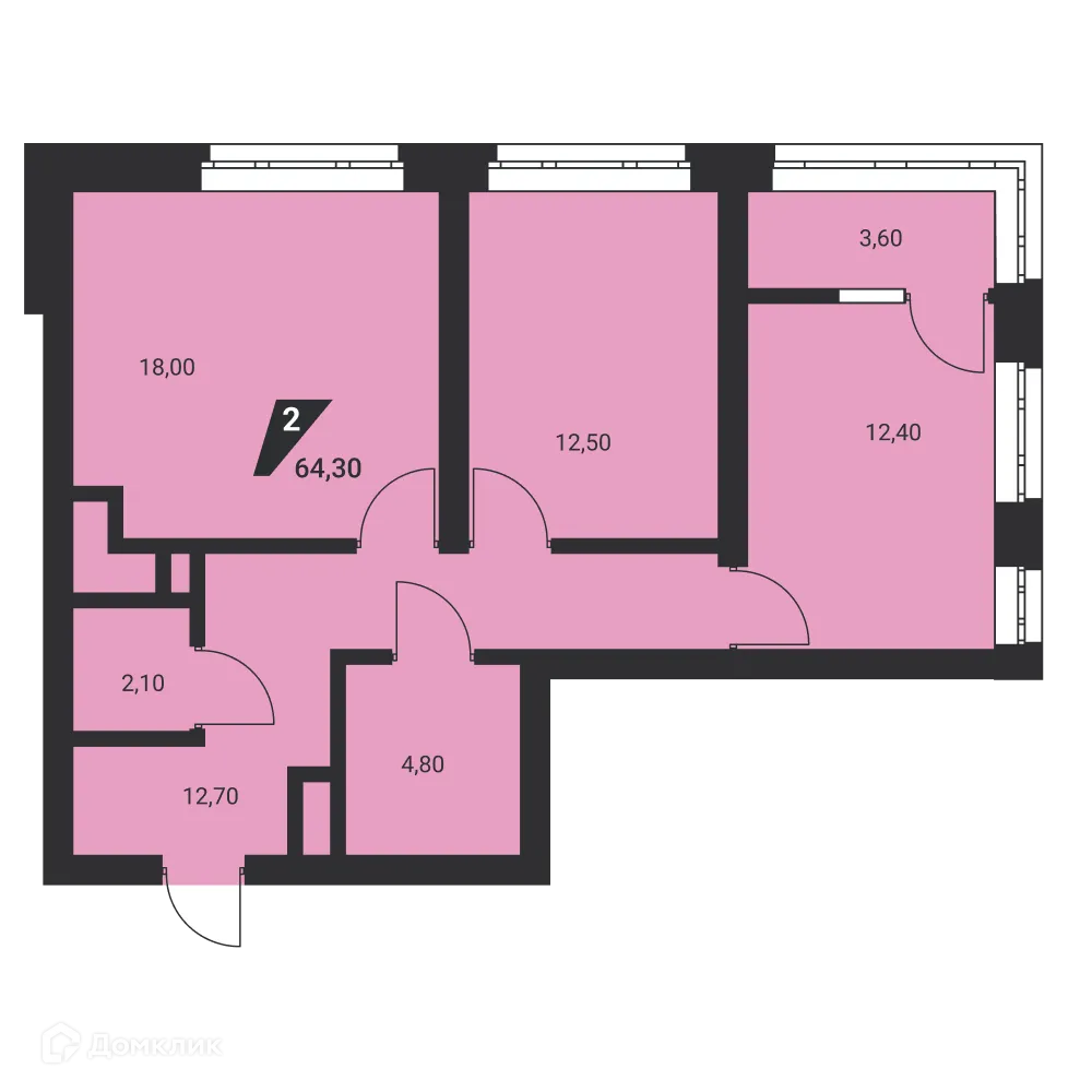 Фото квартиры в ЖК Квартал К3