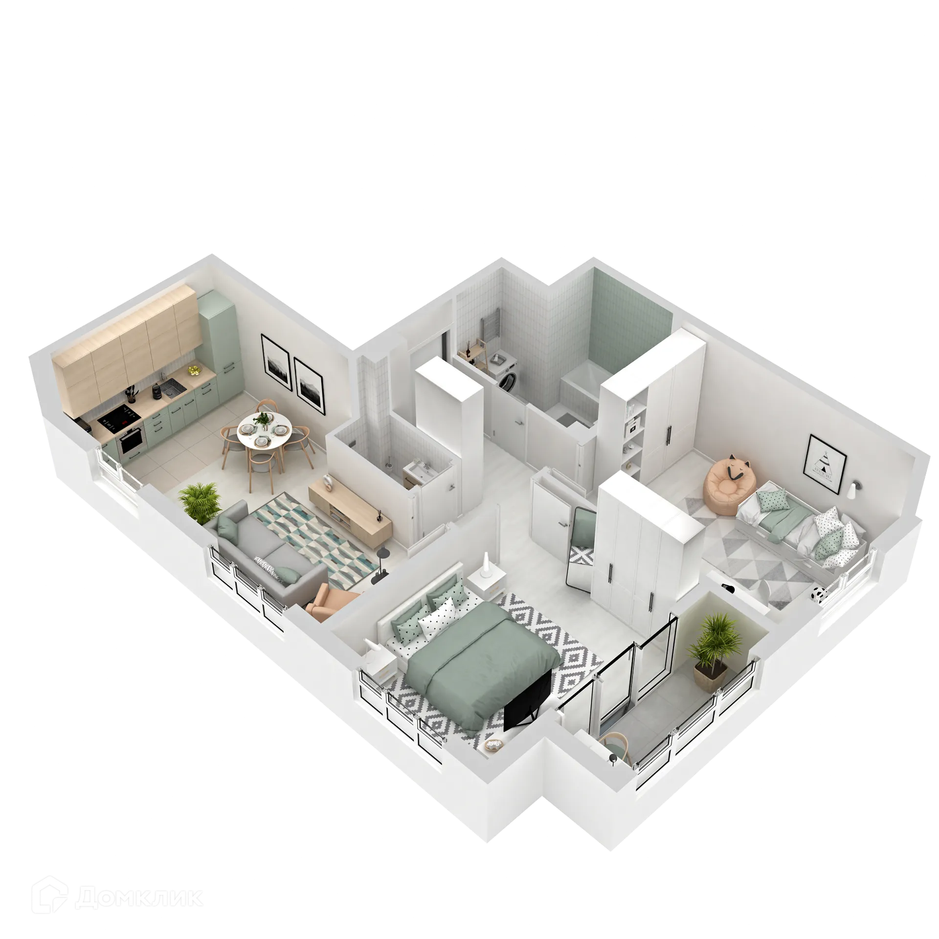 Фото квартиры в ЖК Динамика