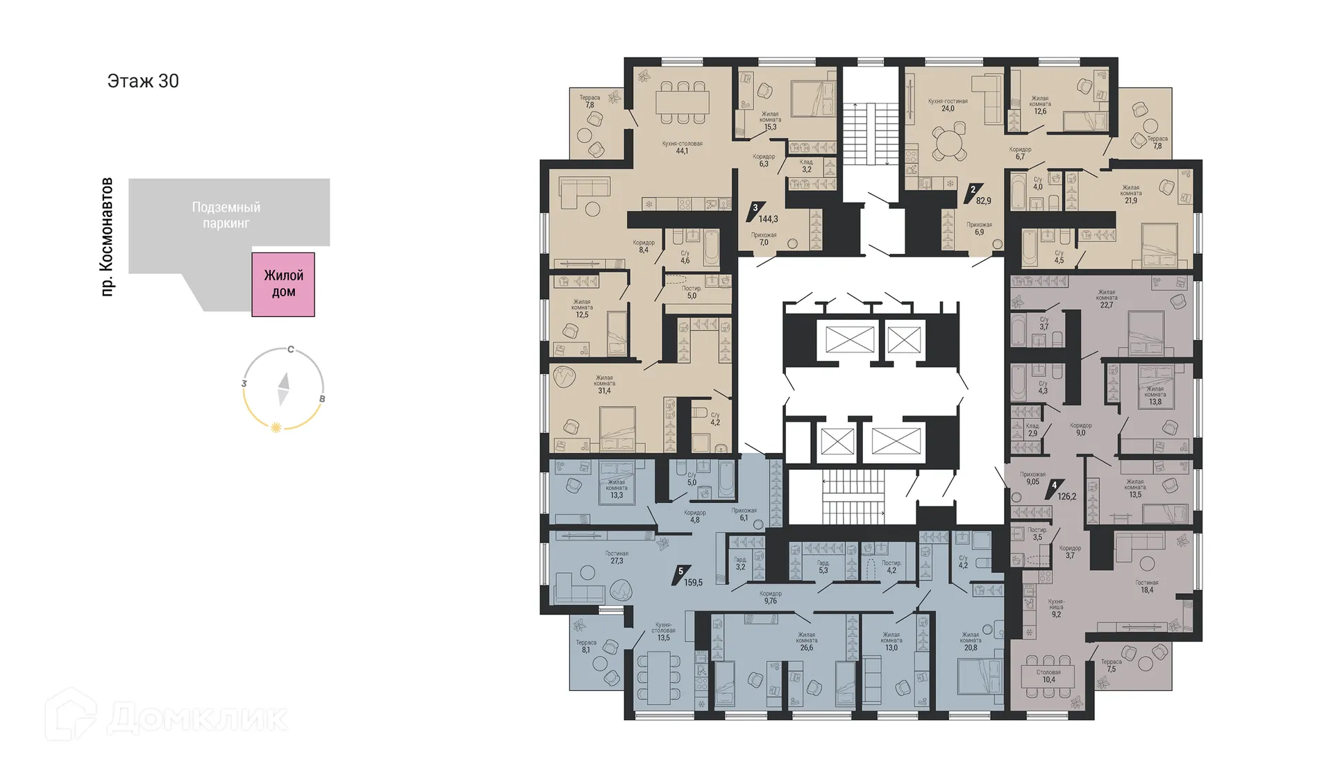 Фото квартиры в ЖК Настоящий