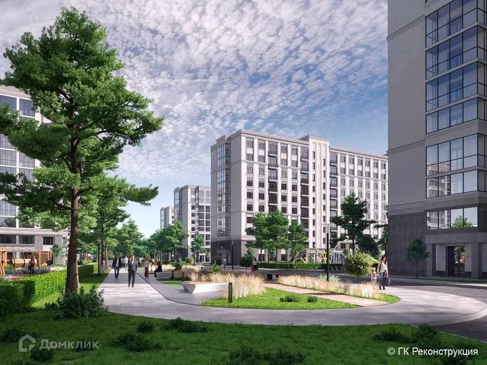 Планировка 1-комнатной квартиры 31.9 м² в ЖК Ривьера, г. Дядьково — фото 6