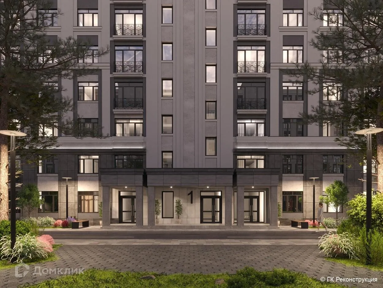 Планировка 3-комнатной квартиры 82.19 м² в ЖК Ривьера, г. Дядьково — фото 12