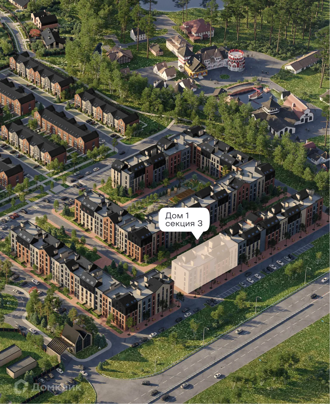 Планировка 2-комнатной квартиры 69.13 м² в ЖК Резиденция Поляна, г. Рязань — фото 18