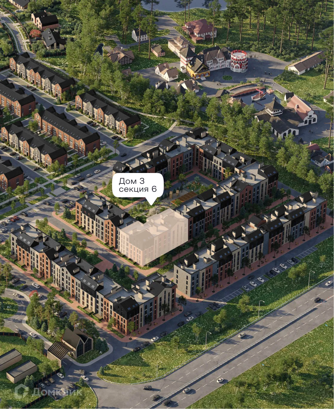 Планировка 3-комнатной квартиры 85.9 м² в ЖК Резиденция Поляна, г. Рязань — фото 19