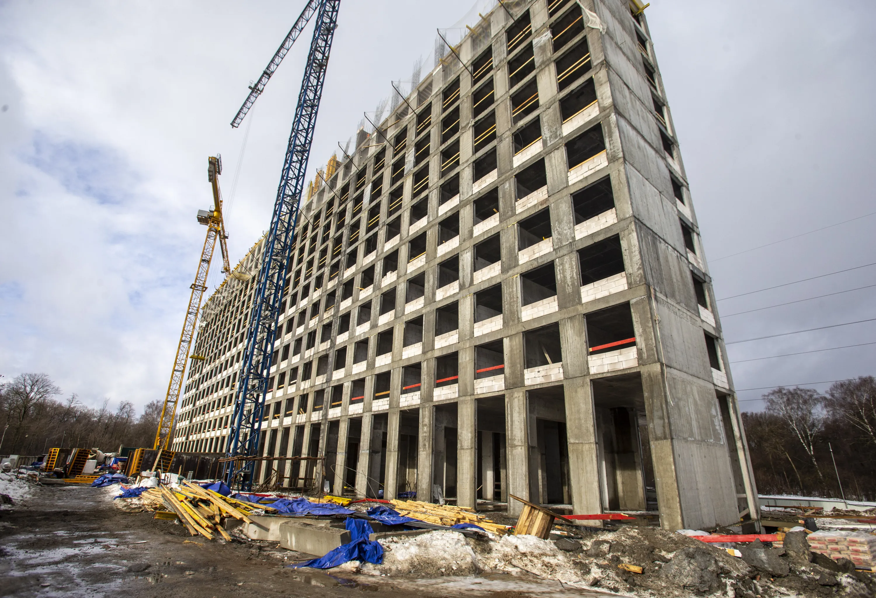 Пятницкое 58 ход строительства