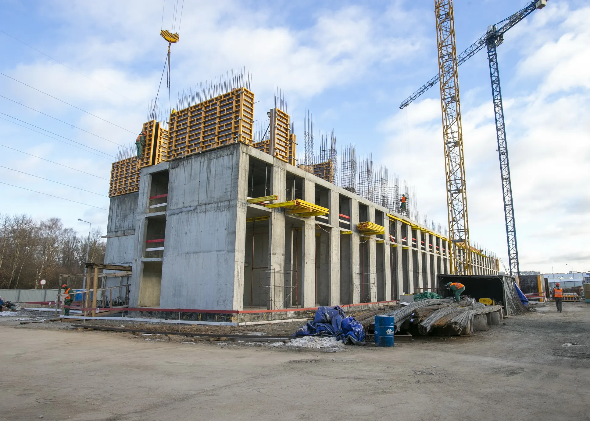 Пятницкое 58 ход строительства