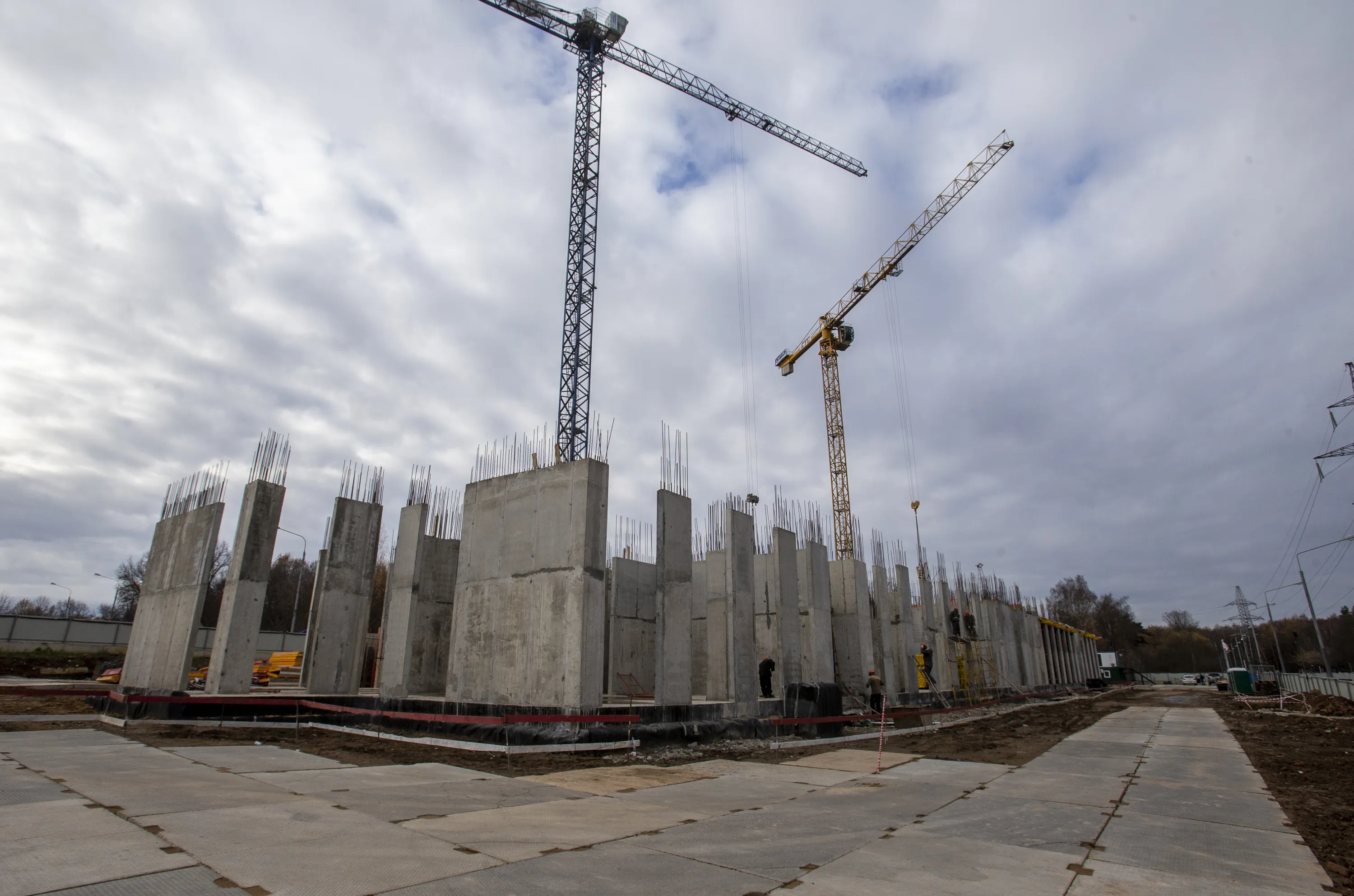 Пятницкое 58 ход строительства