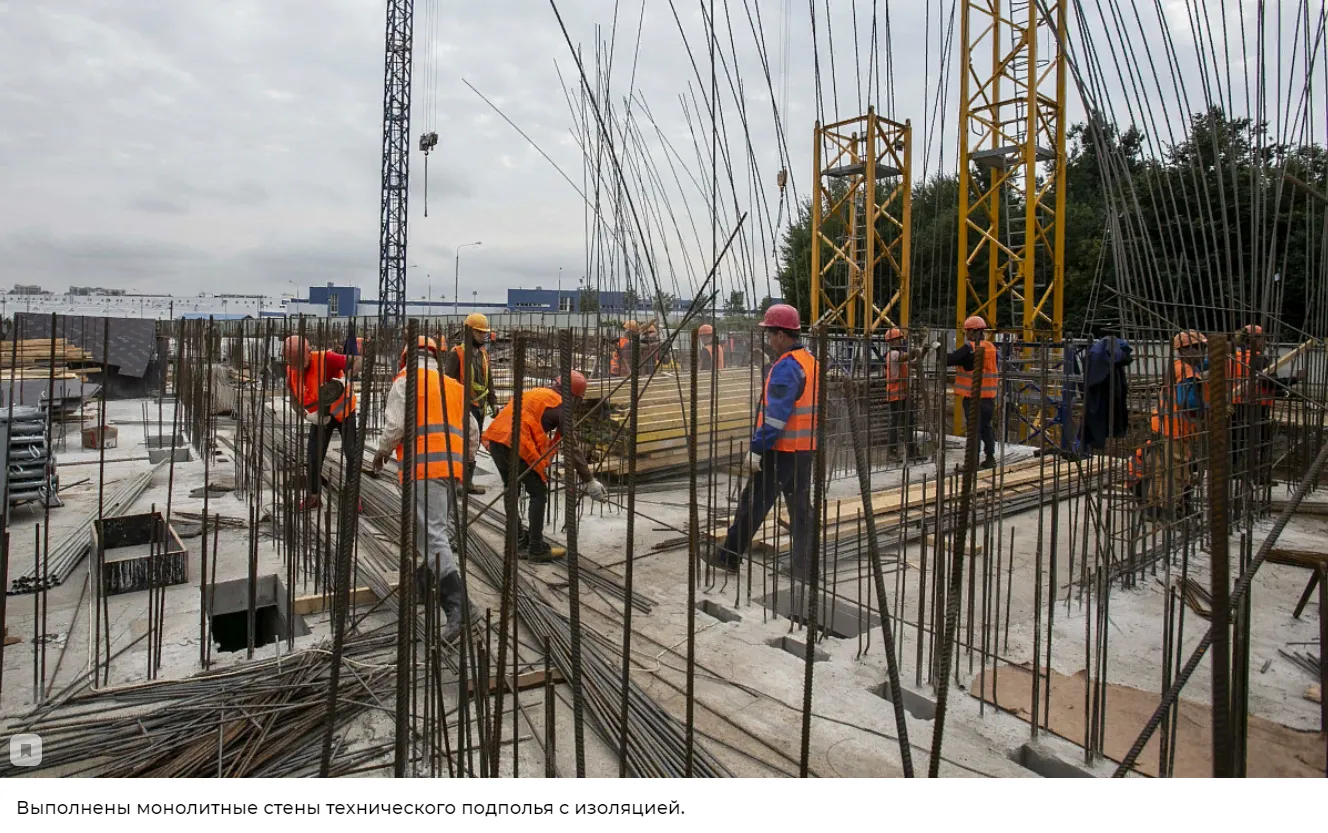 Пятницкое 58 ход строительства