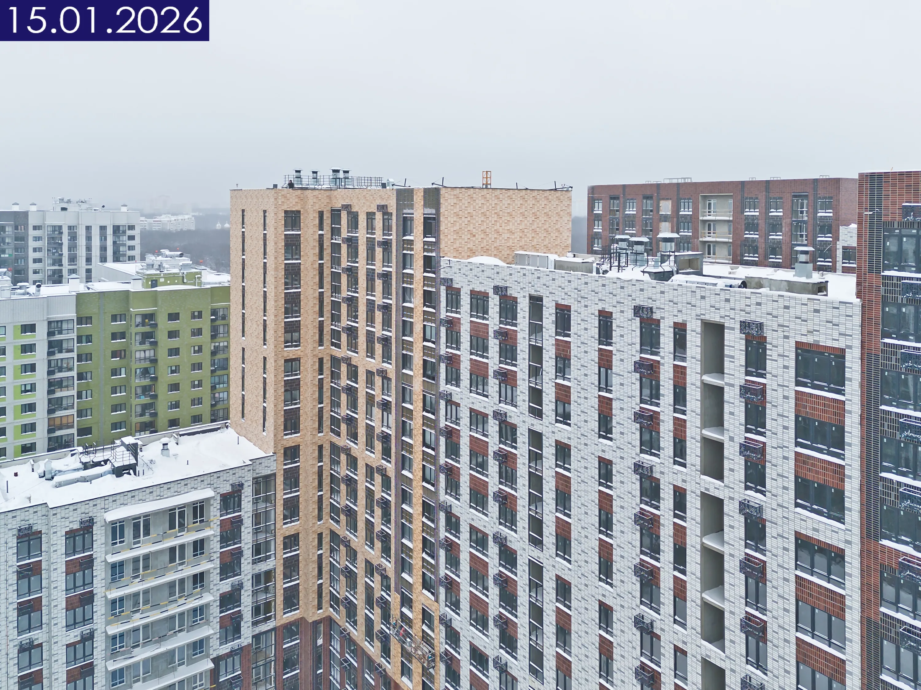 ЖК 1-й Ясеневский ход строительства