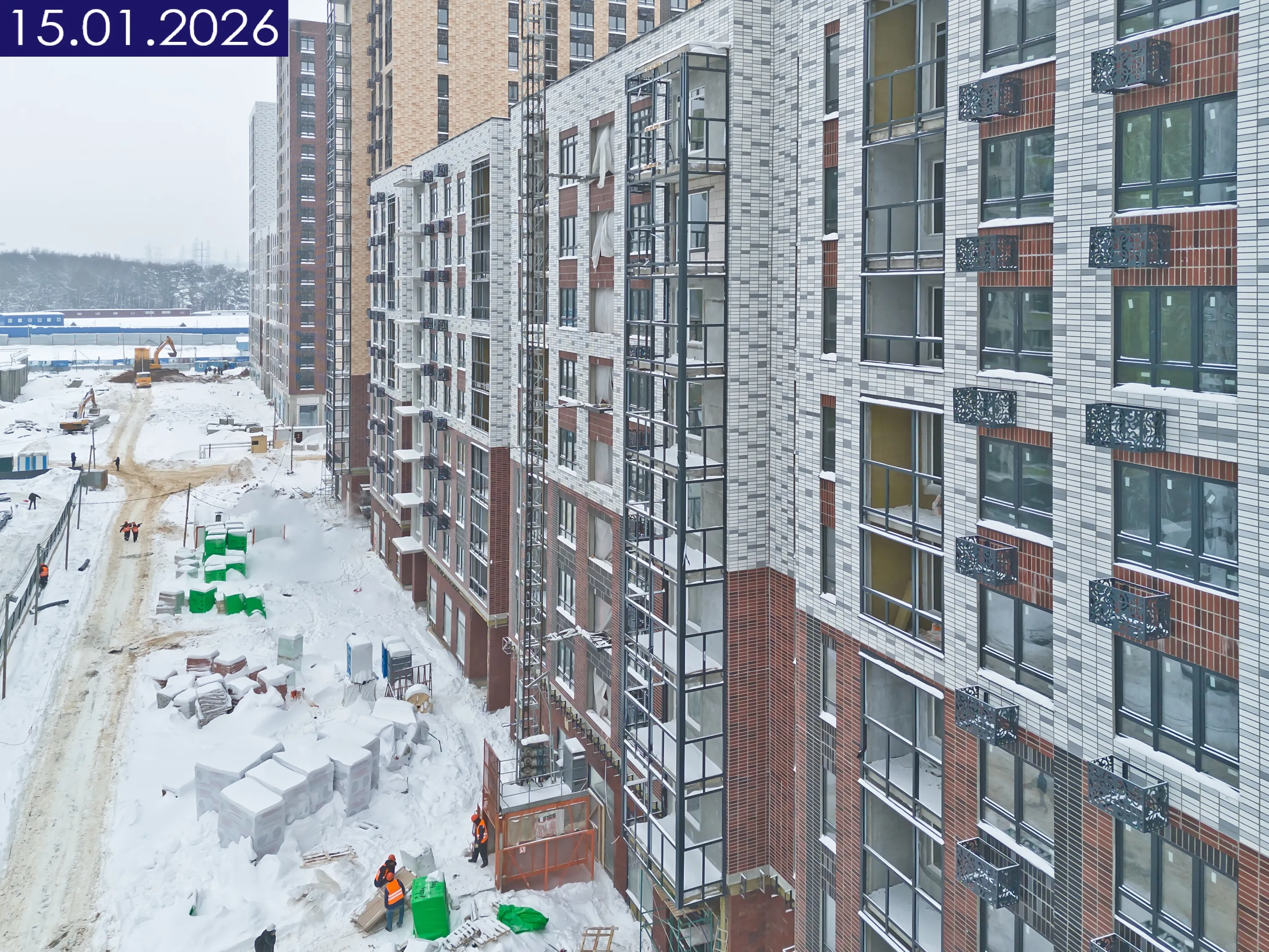 ЖК 1-й Ясеневский ход строительства