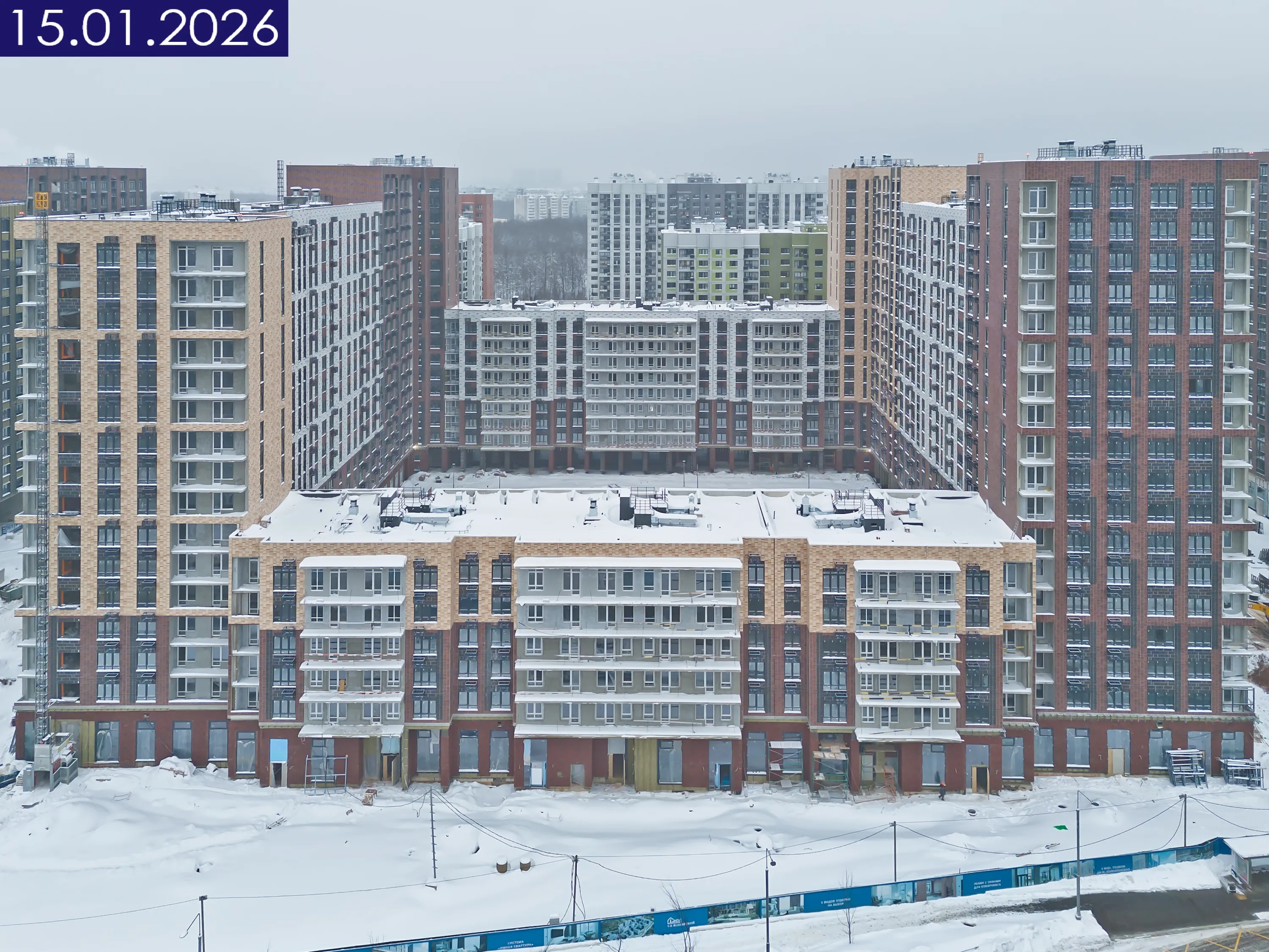 ЖК 1-й Ясеневский ход строительства