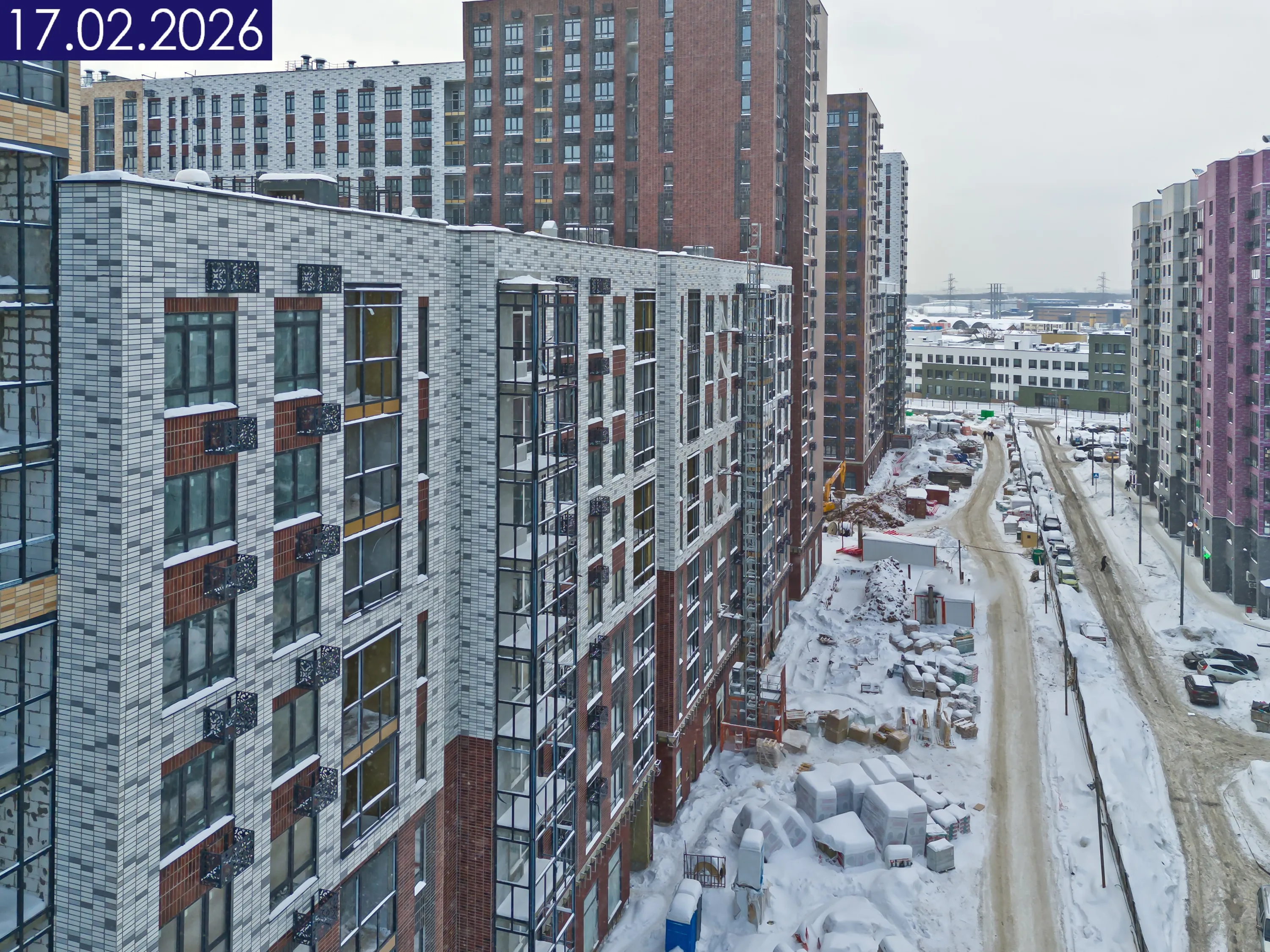 ЖК 1-й Ясеневский ход строительства