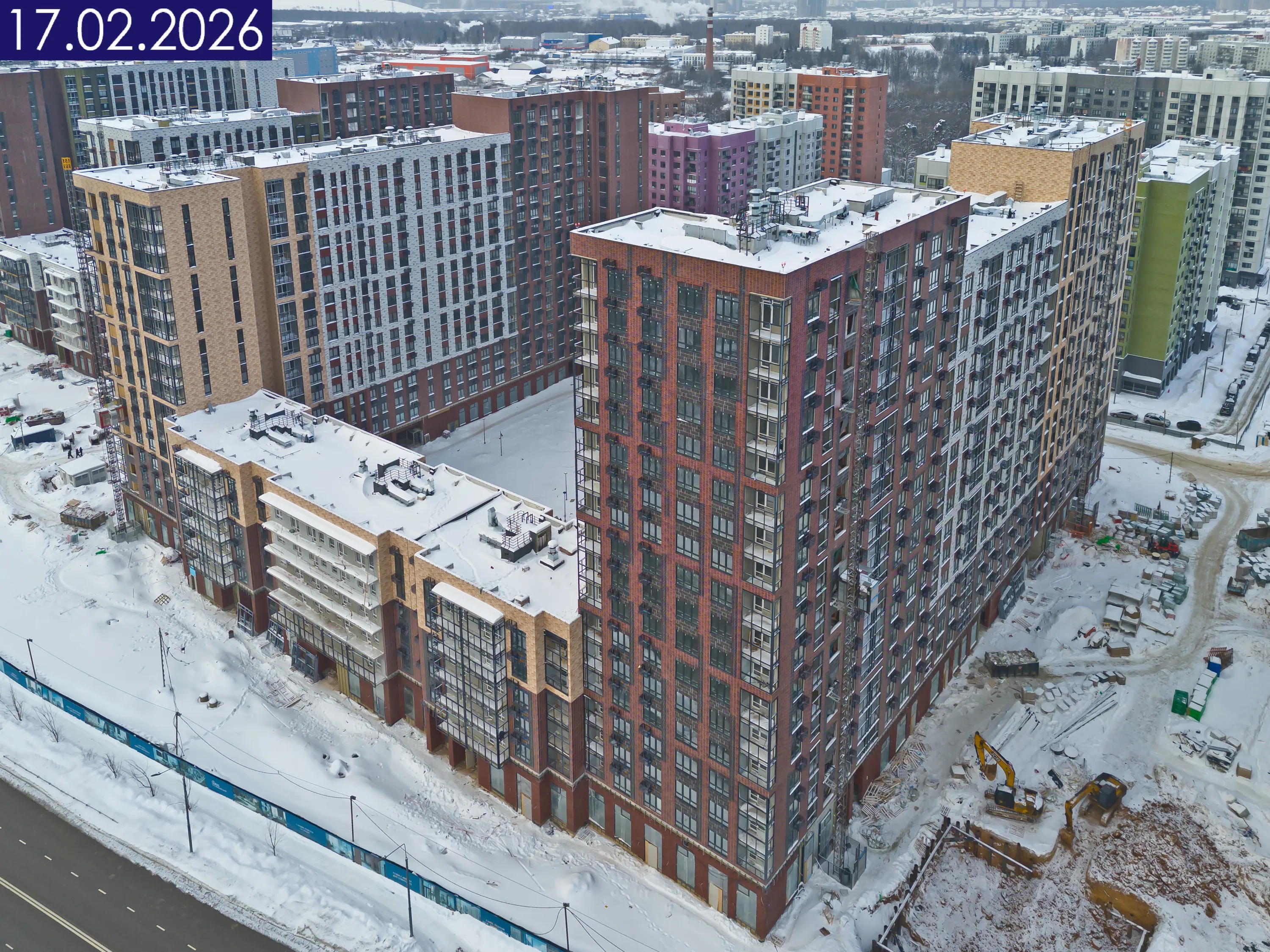 ЖК 1-й Ясеневский ход строительства