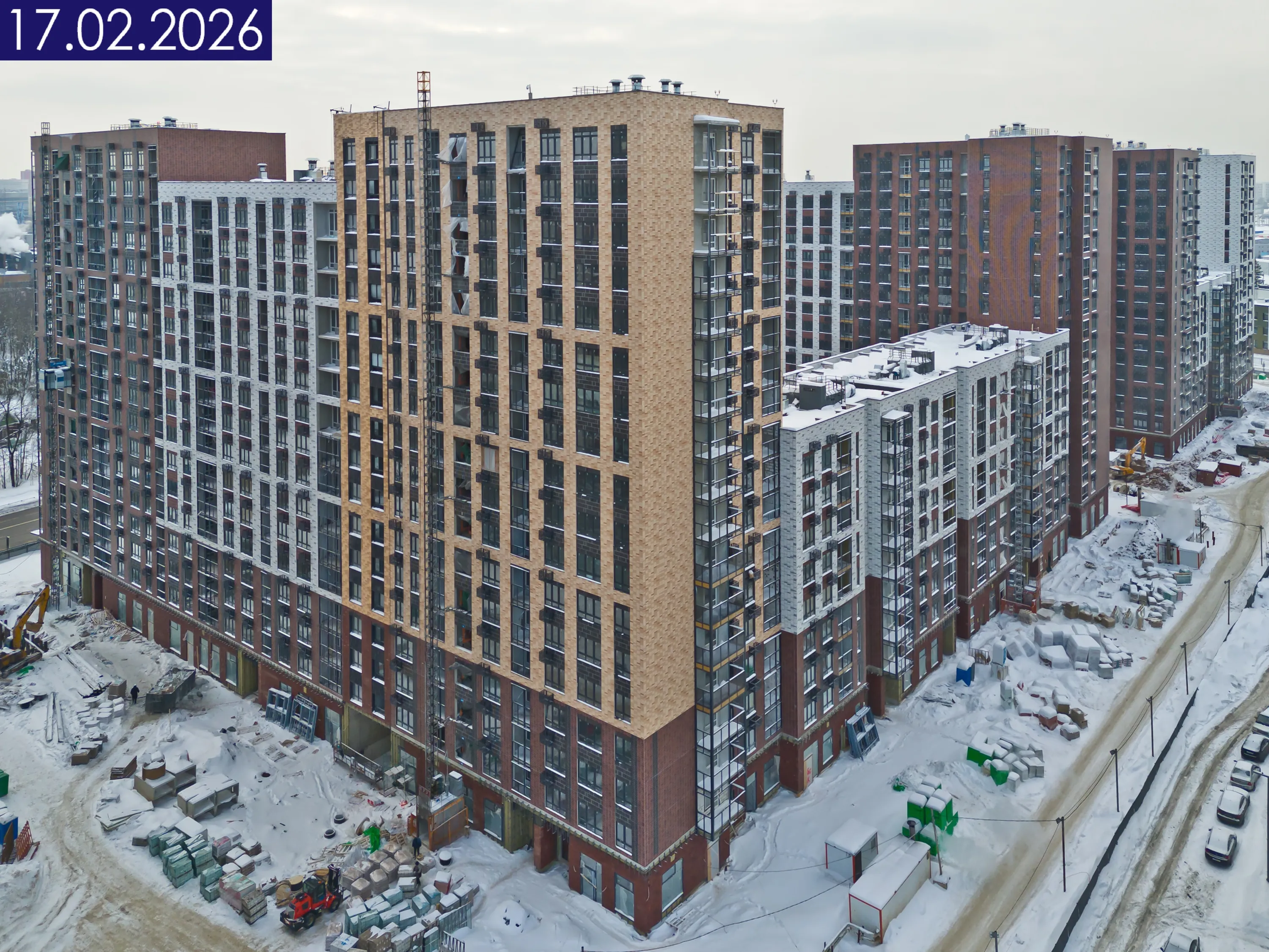 ЖК 1-й Ясеневский ход строительства