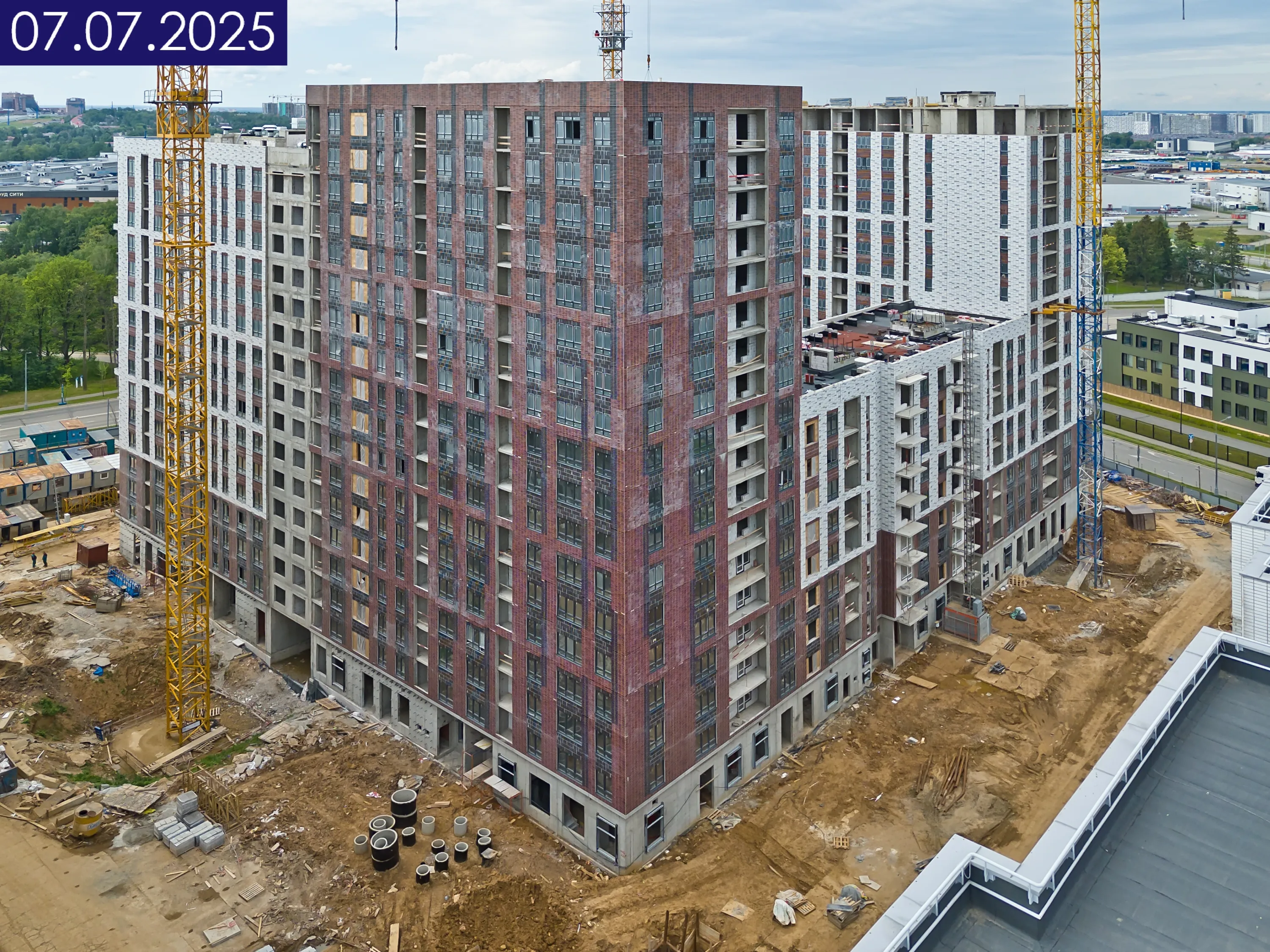 ЖК 1-й Ясеневский ход строительства