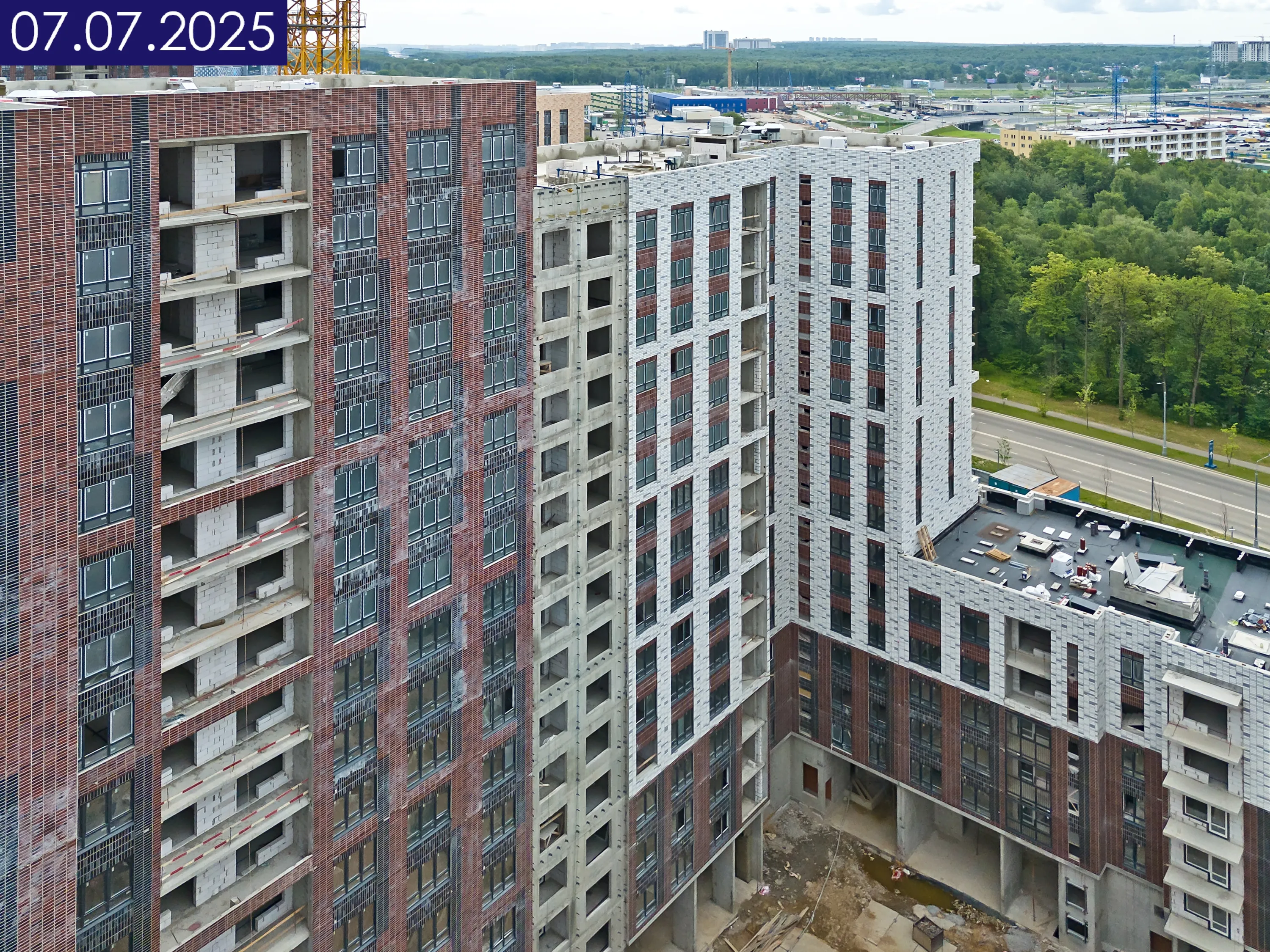 ЖК 1-й Ясеневский ход строительства