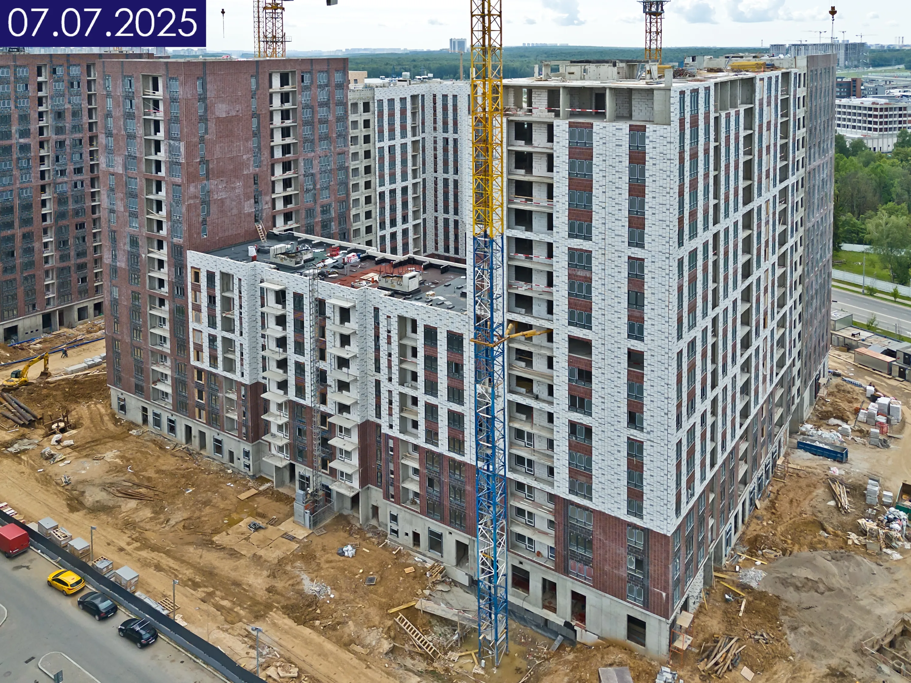 ЖК 1-й Ясеневский ход строительства