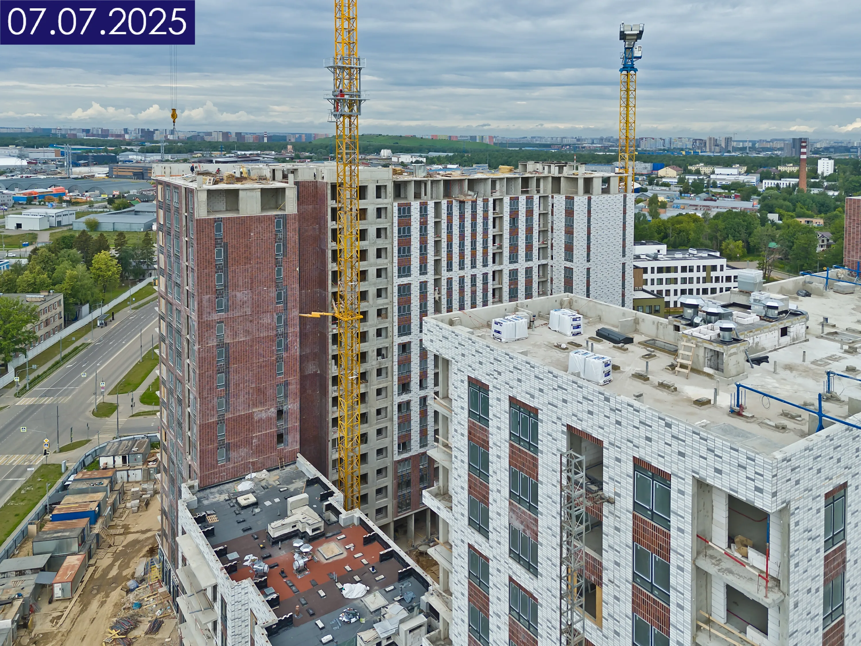 ЖК 1-й Ясеневский ход строительства