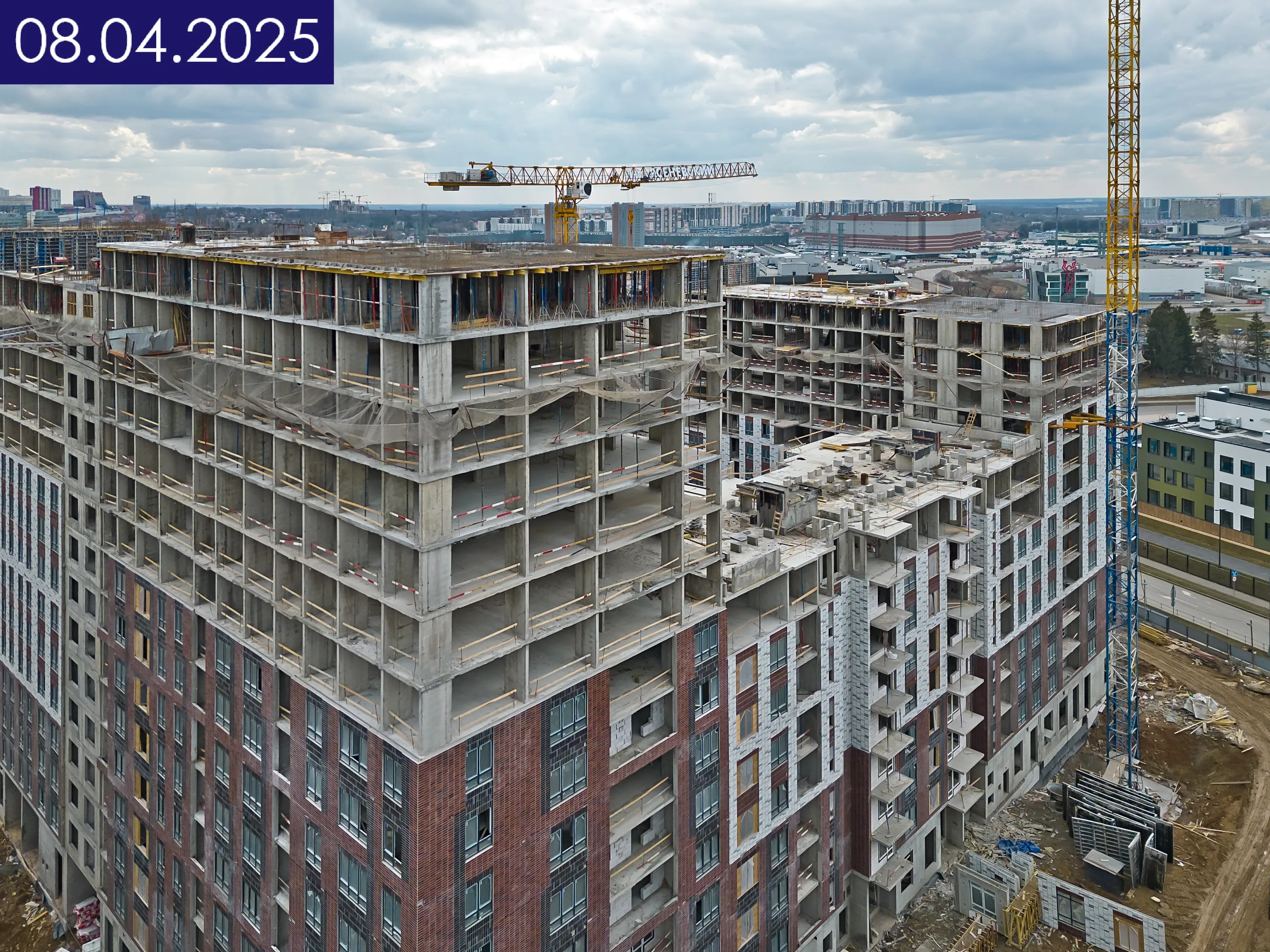 ЖК 1-й Ясеневский ход строительства
