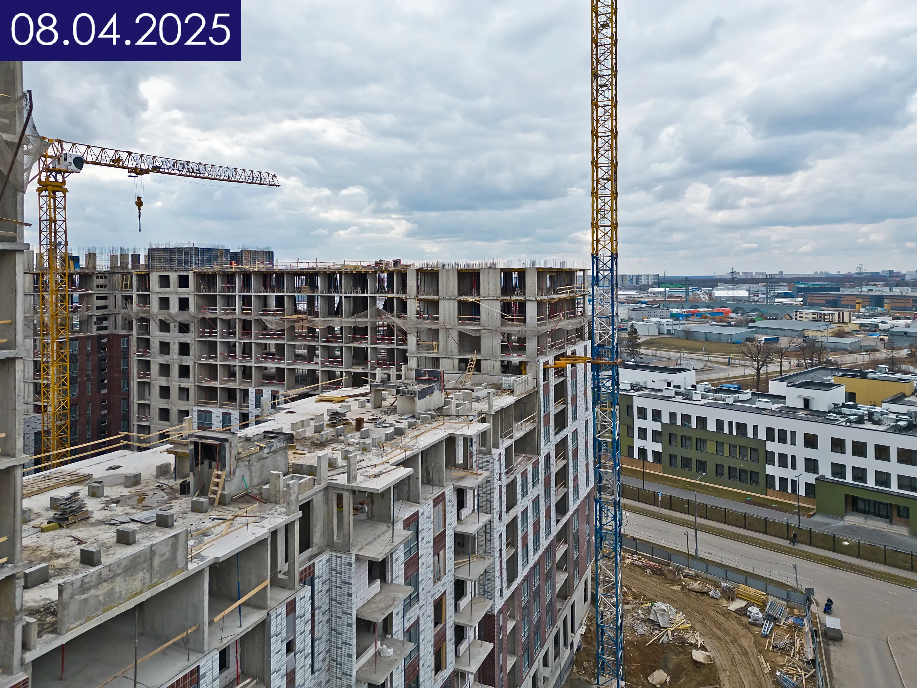 ЖК 1-й Ясеневский ход строительства