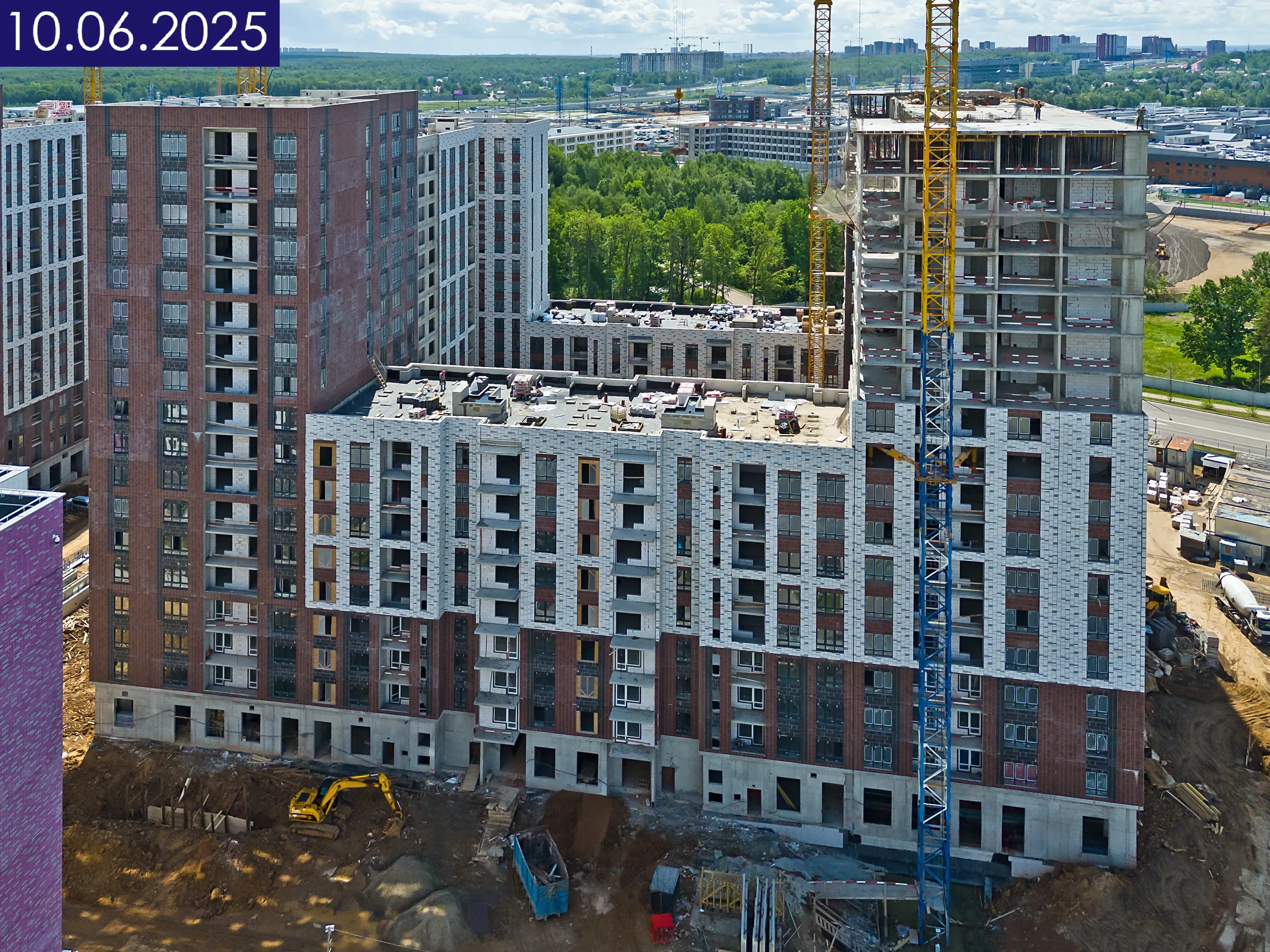 ЖК 1-й Ясеневский ход строительства