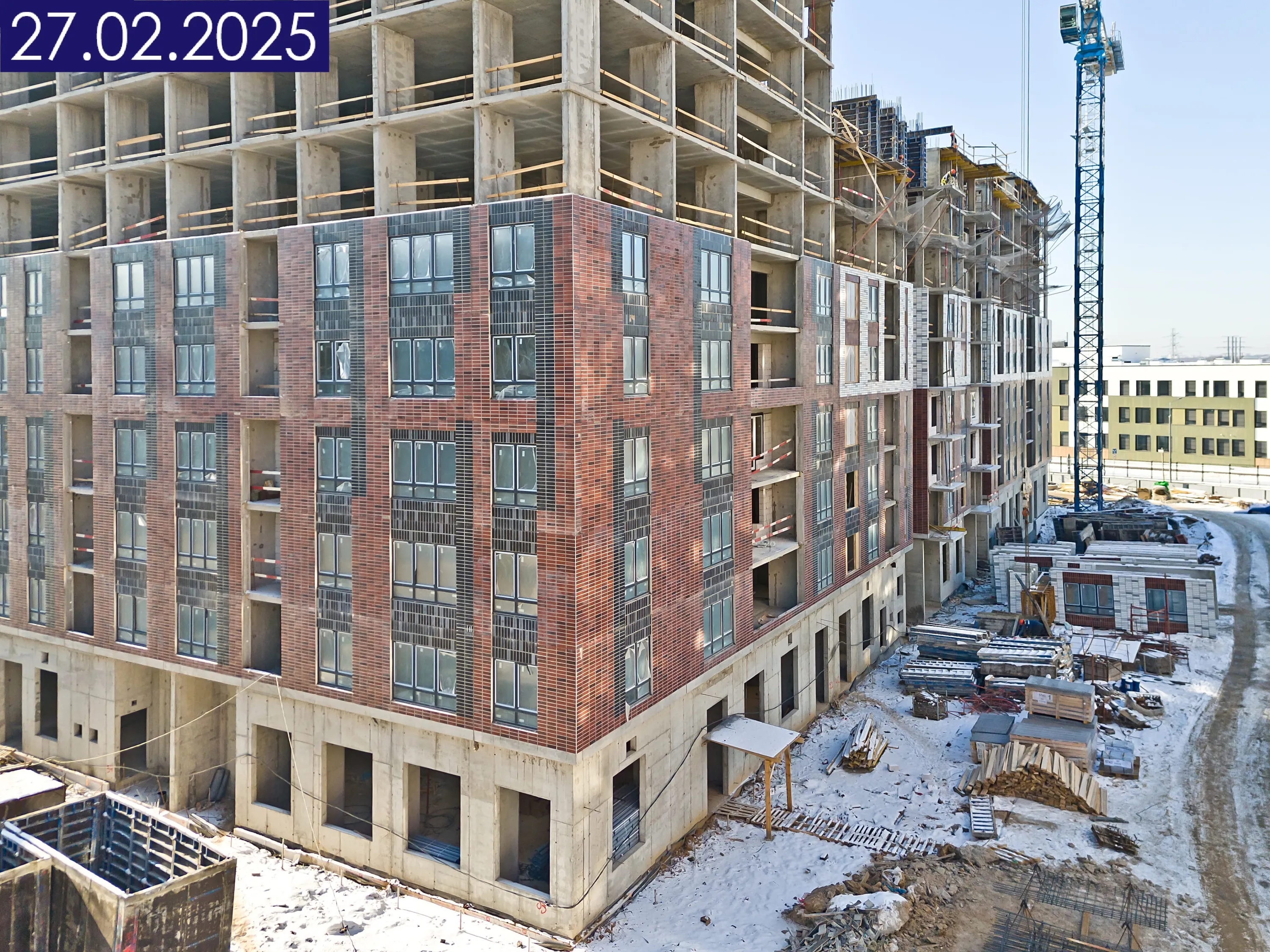 ЖК 1-й Ясеневский ход строительства