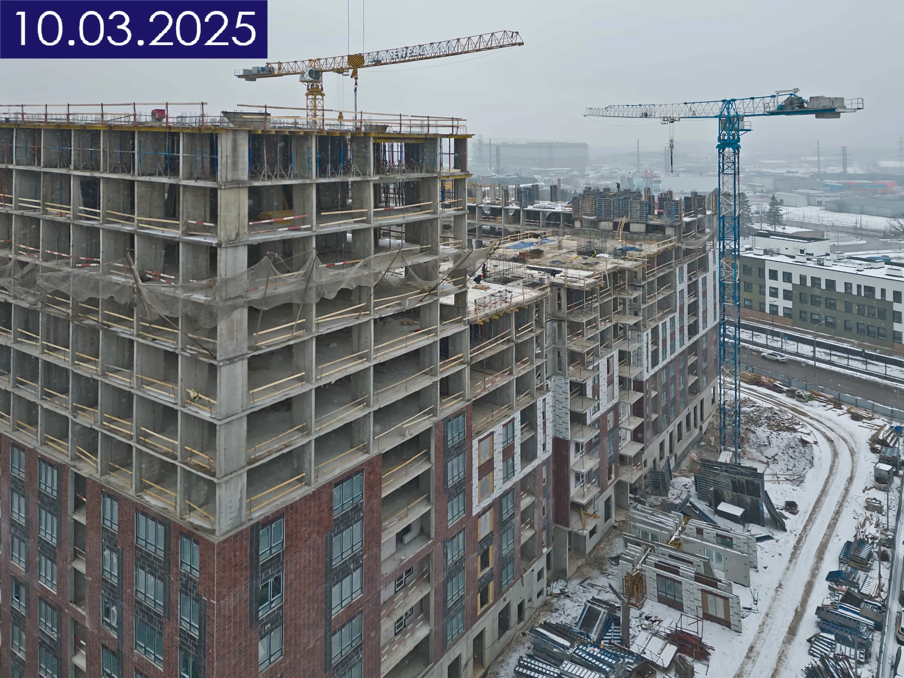 ЖК 1-й Ясеневский ход строительства