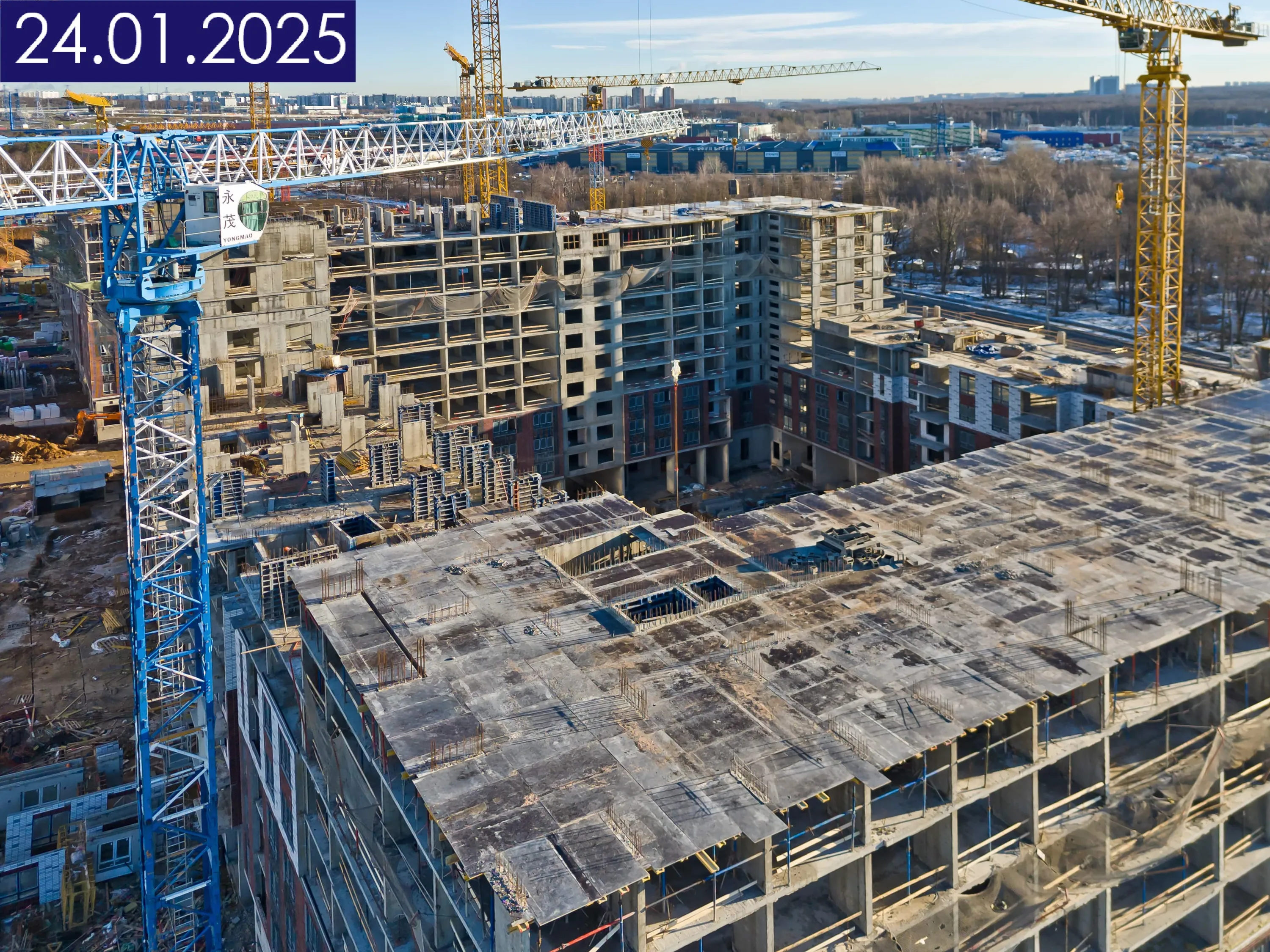 ЖК 1-й Ясеневский ход строительства