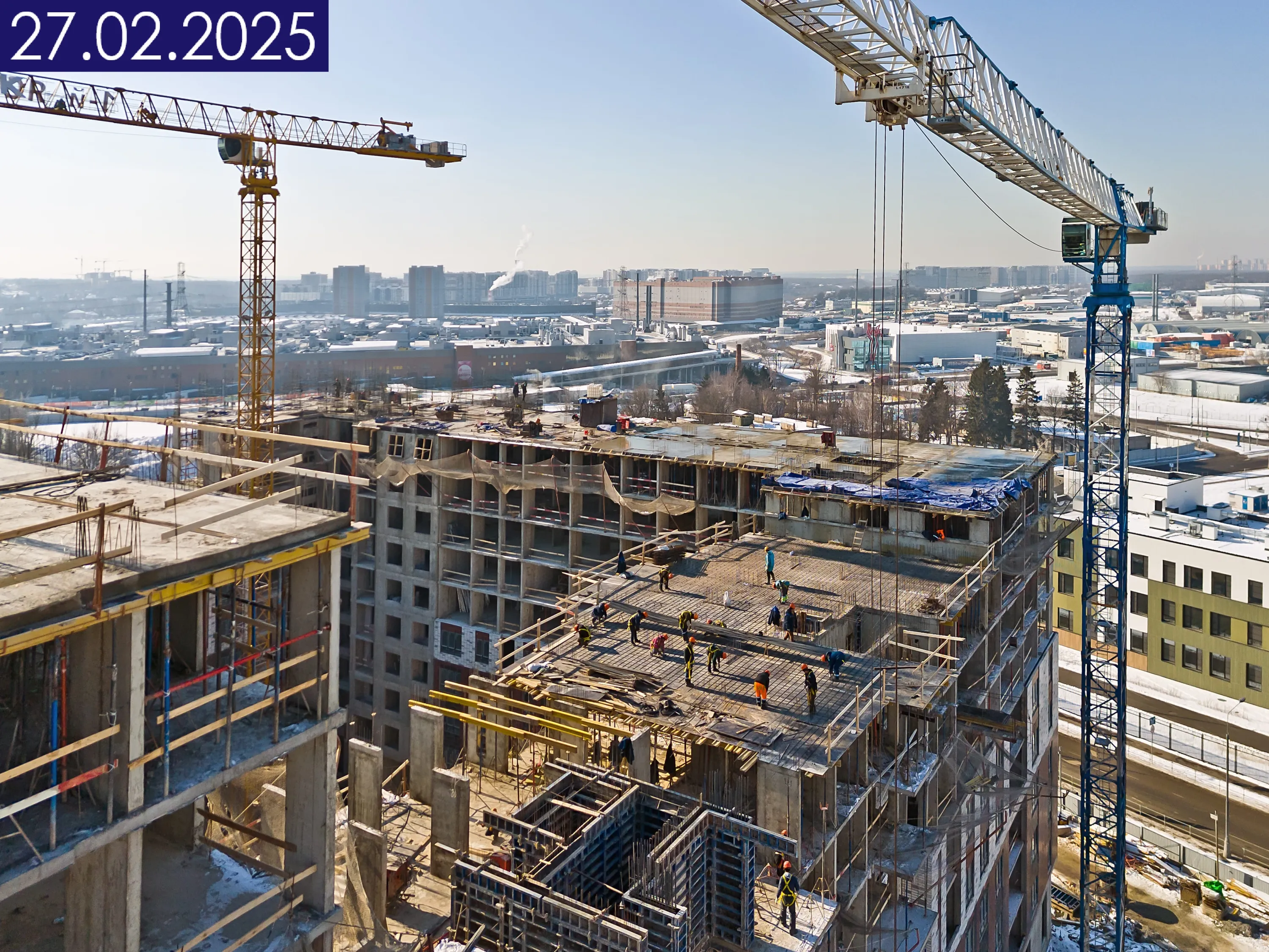 ЖК 1-й Ясеневский ход строительства