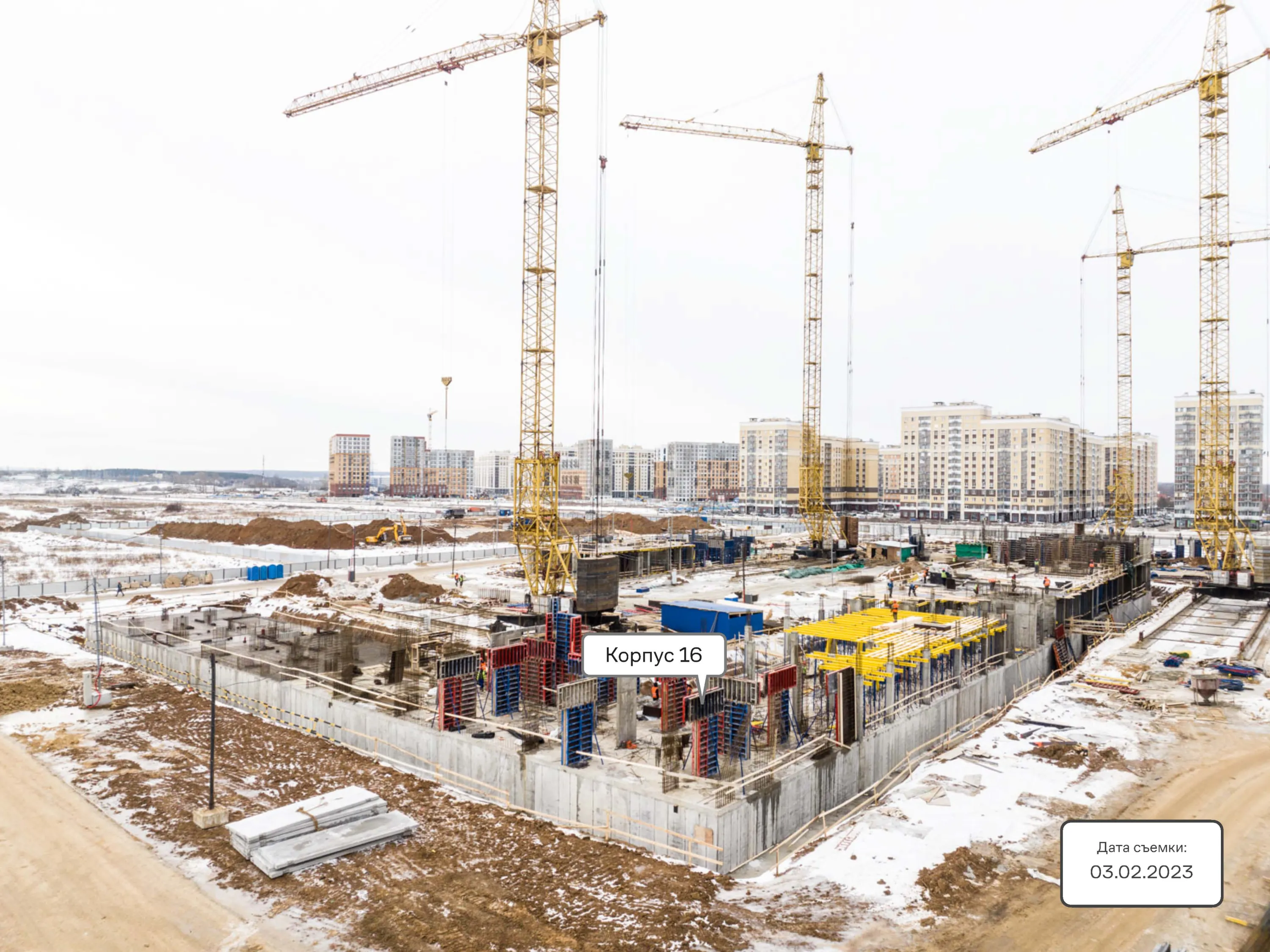 ЖК  Остафьево ход строительства