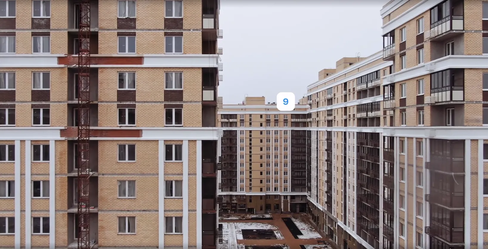 ЖК  Остафьево ход строительства