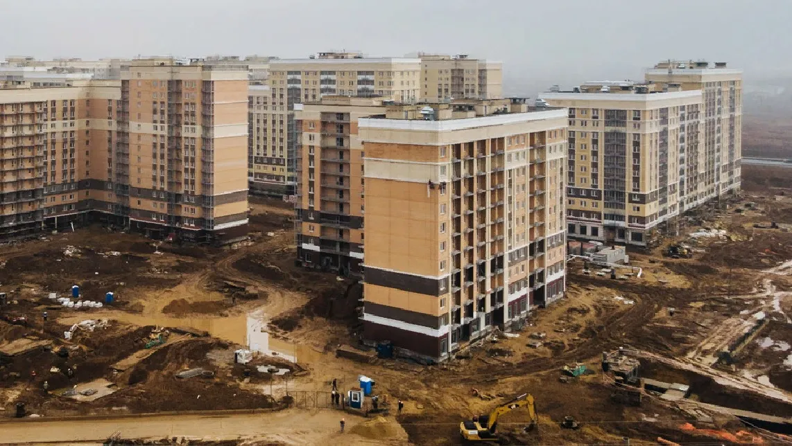 ЖК  Остафьево ход строительства