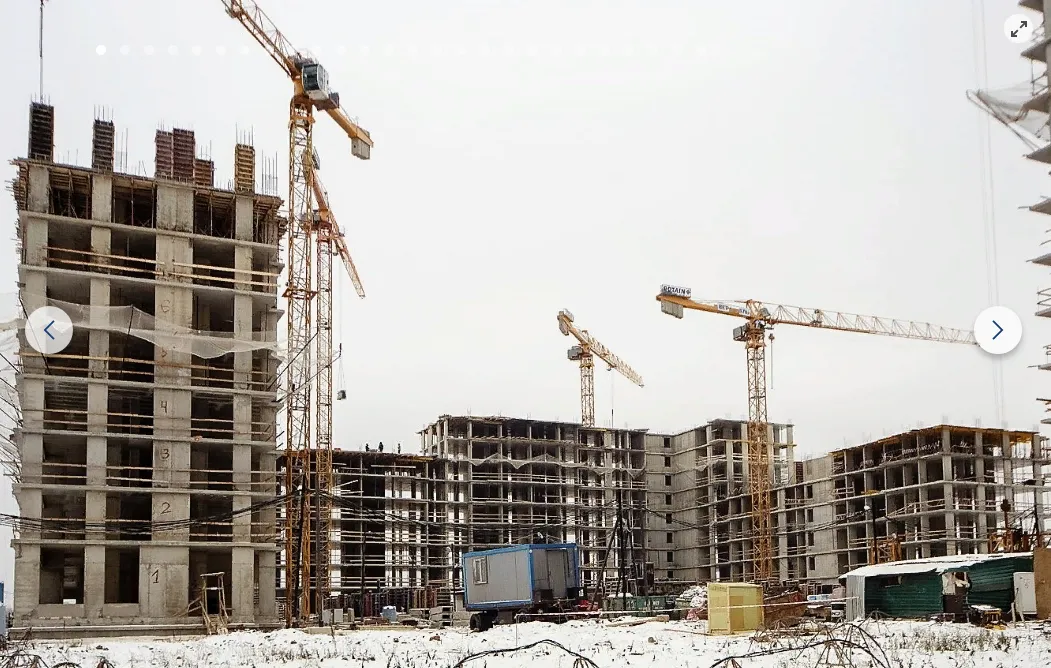 ЖК  Остафьево ход строительства