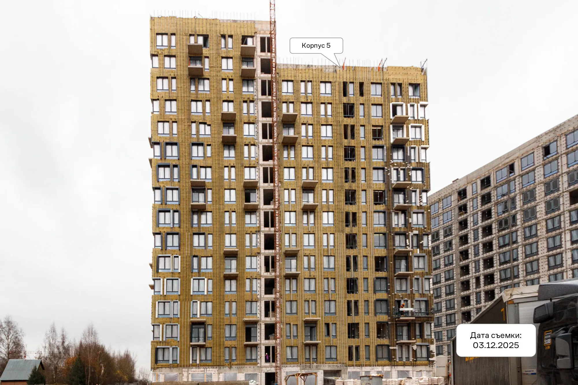 ЖК Молжаниново ход строительства