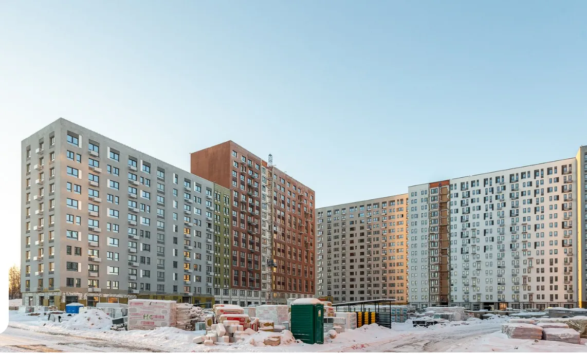 ЖК Молжаниново ход строительства