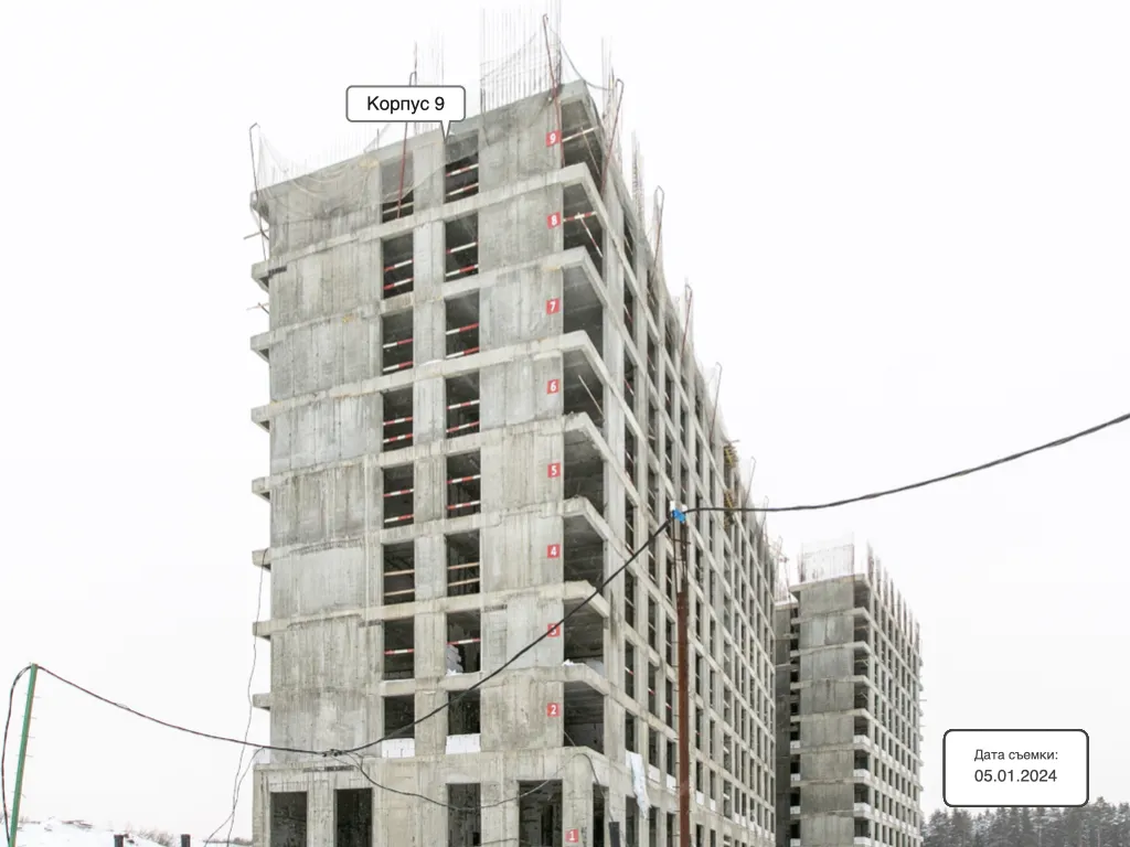 ЖК Цветочные поляны ход строительства