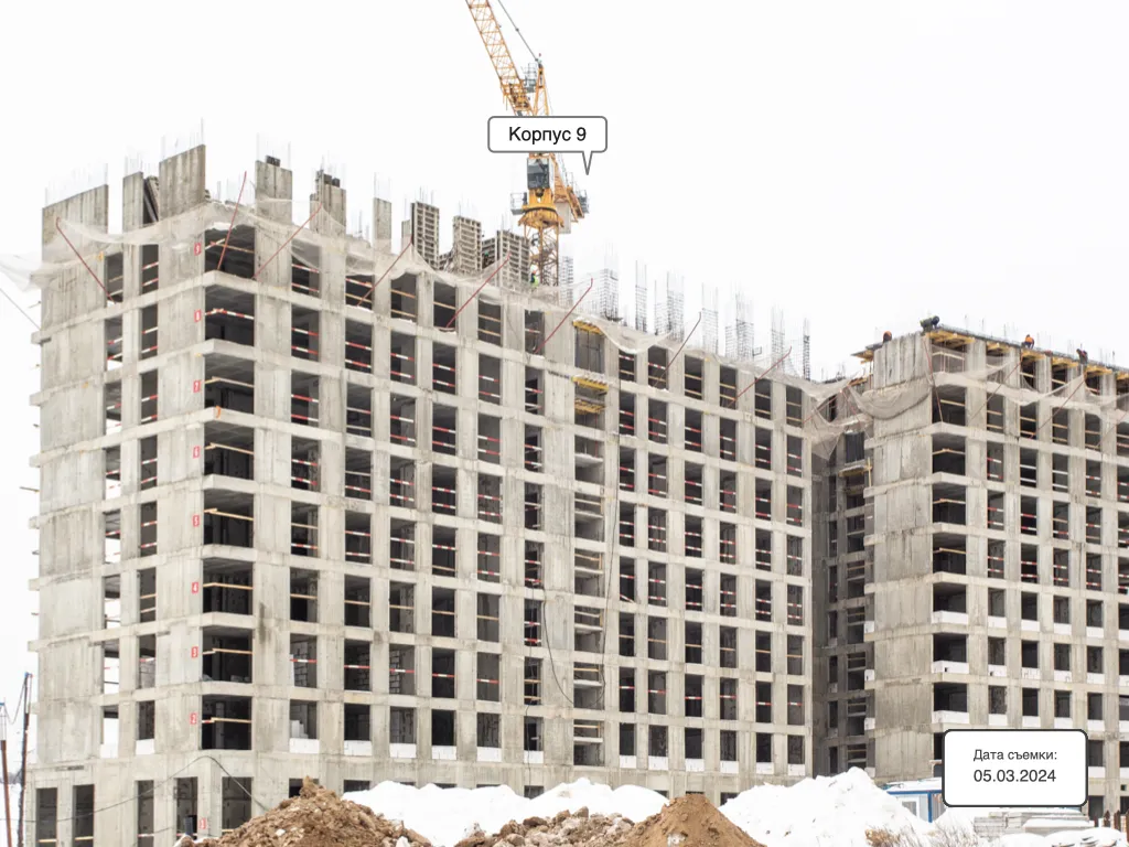 ЖК Цветочные поляны ход строительства